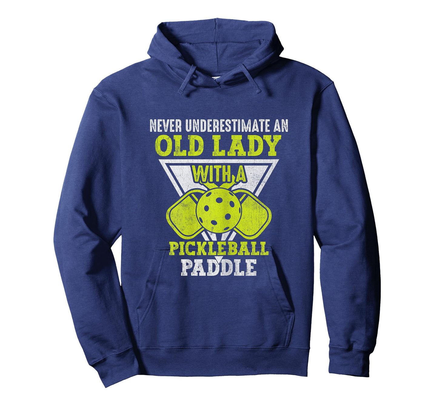Never Underestimate an Old Lady With a Pickleball Paddle T-Shirt
