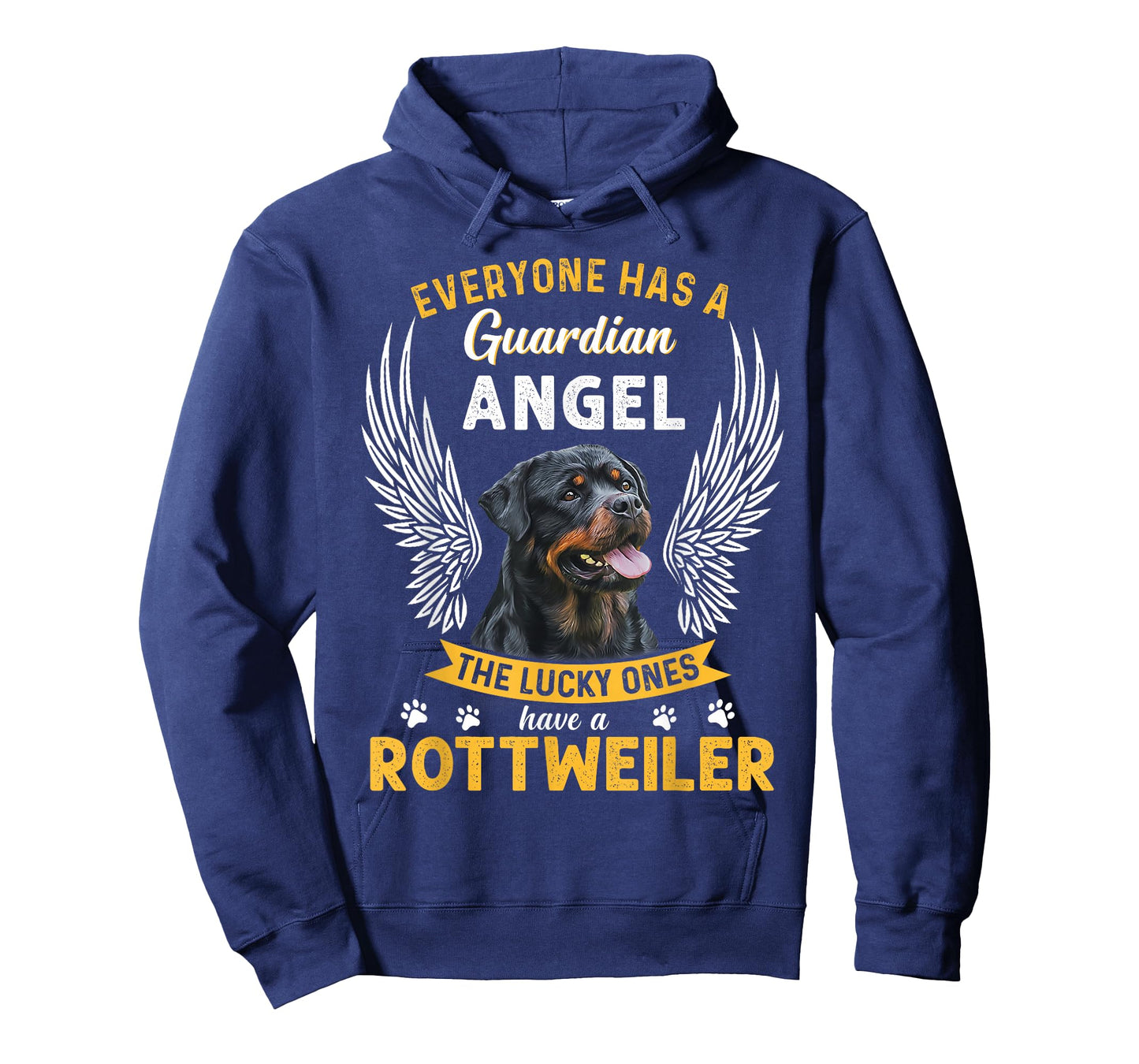 My Rottweiler is A Guardian Angel Tee Gift Who Loves Pets T-Shirt