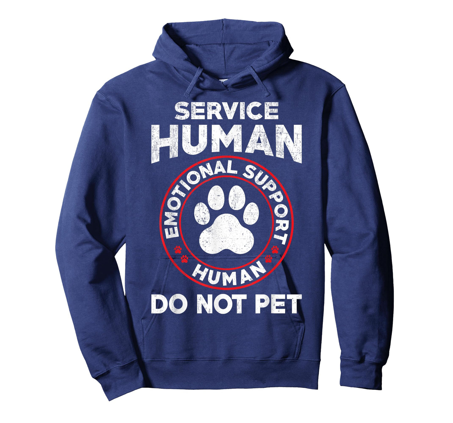 Service Dog Human Do Not Pet Funny Rescue Dog Owner Vintage T-Shirt