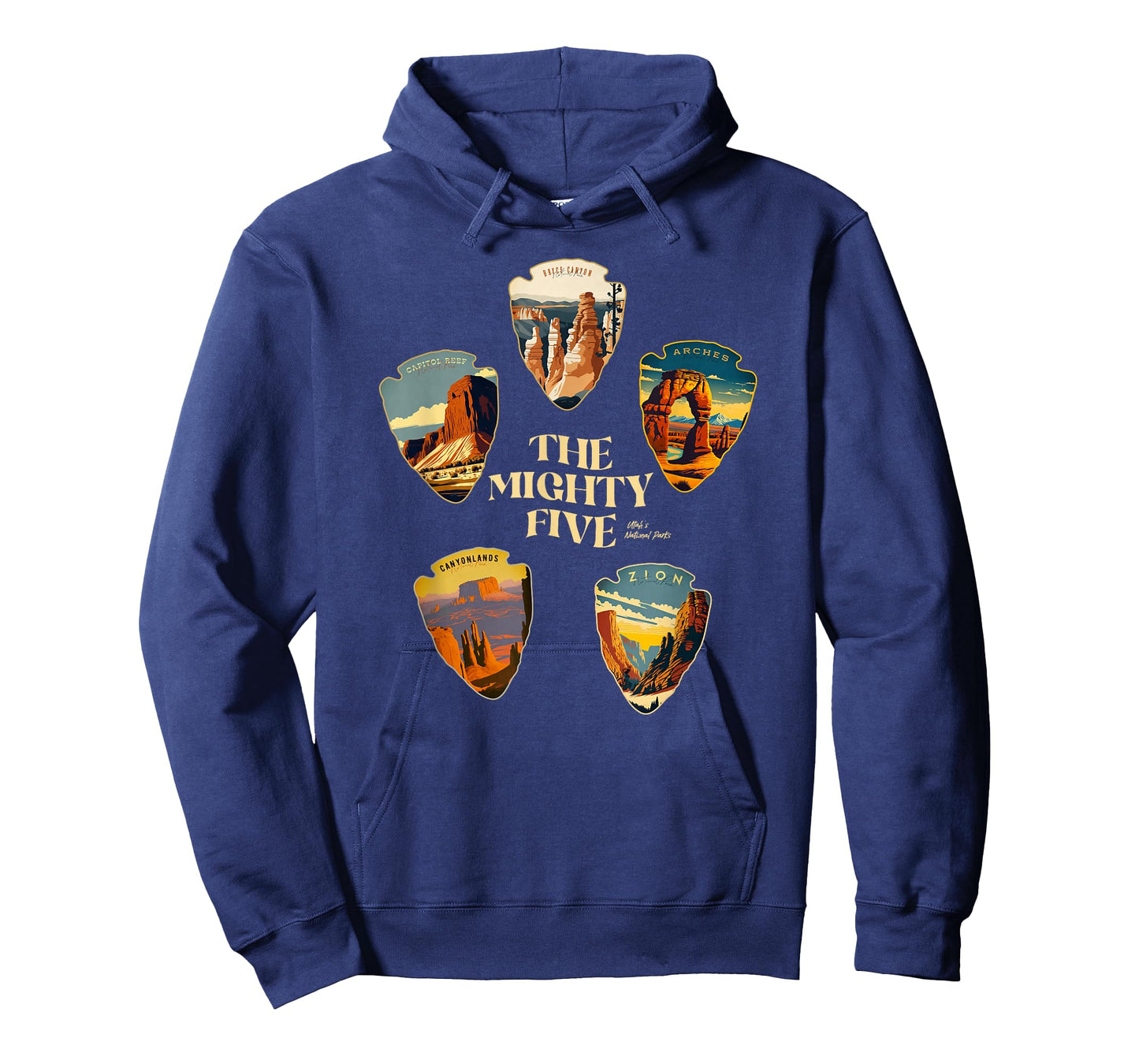 Utah Mighty Five National Parks T-Shirt