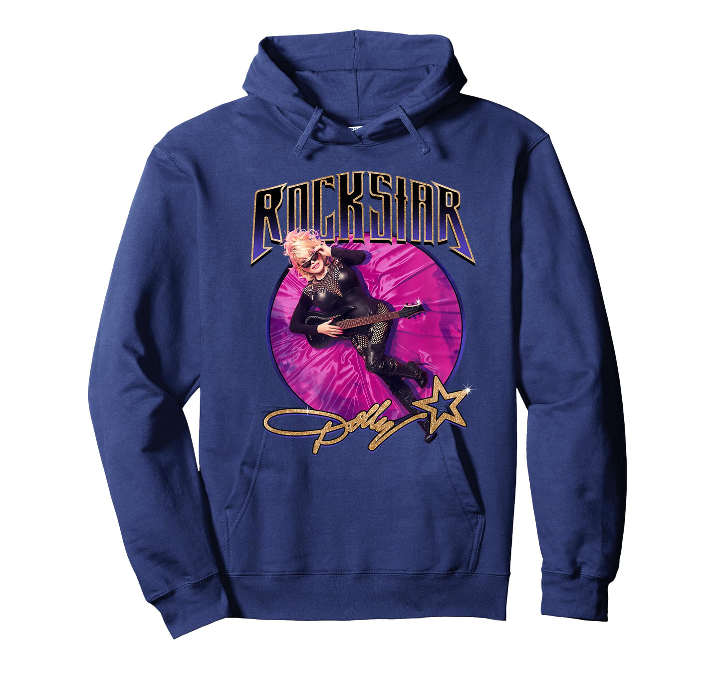 Dolly Parton Pink Velvet Rockstar T-Shirt