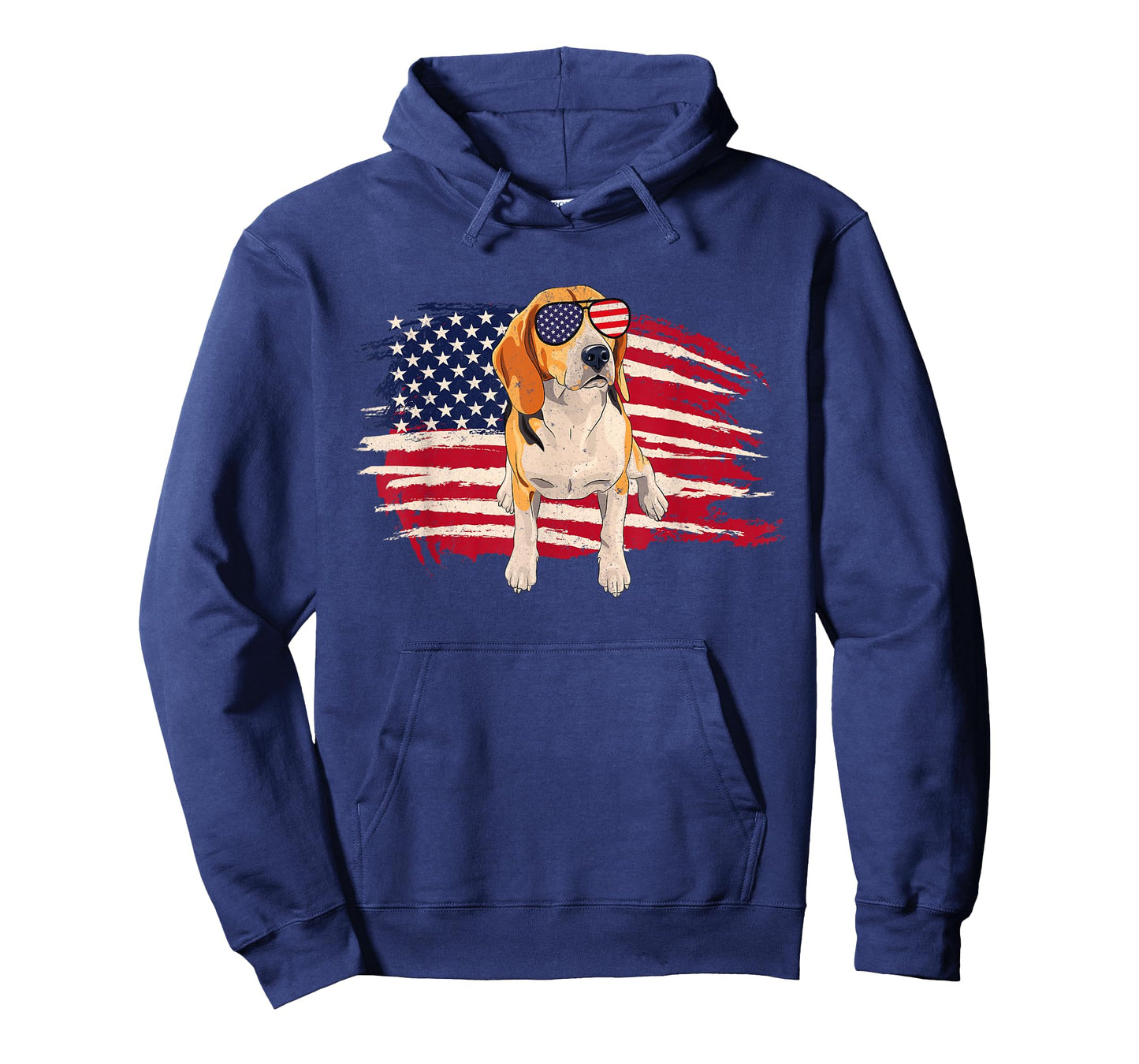 American Flag Beagle - Puppy Dog Lover Animal Breeder T-Shirt