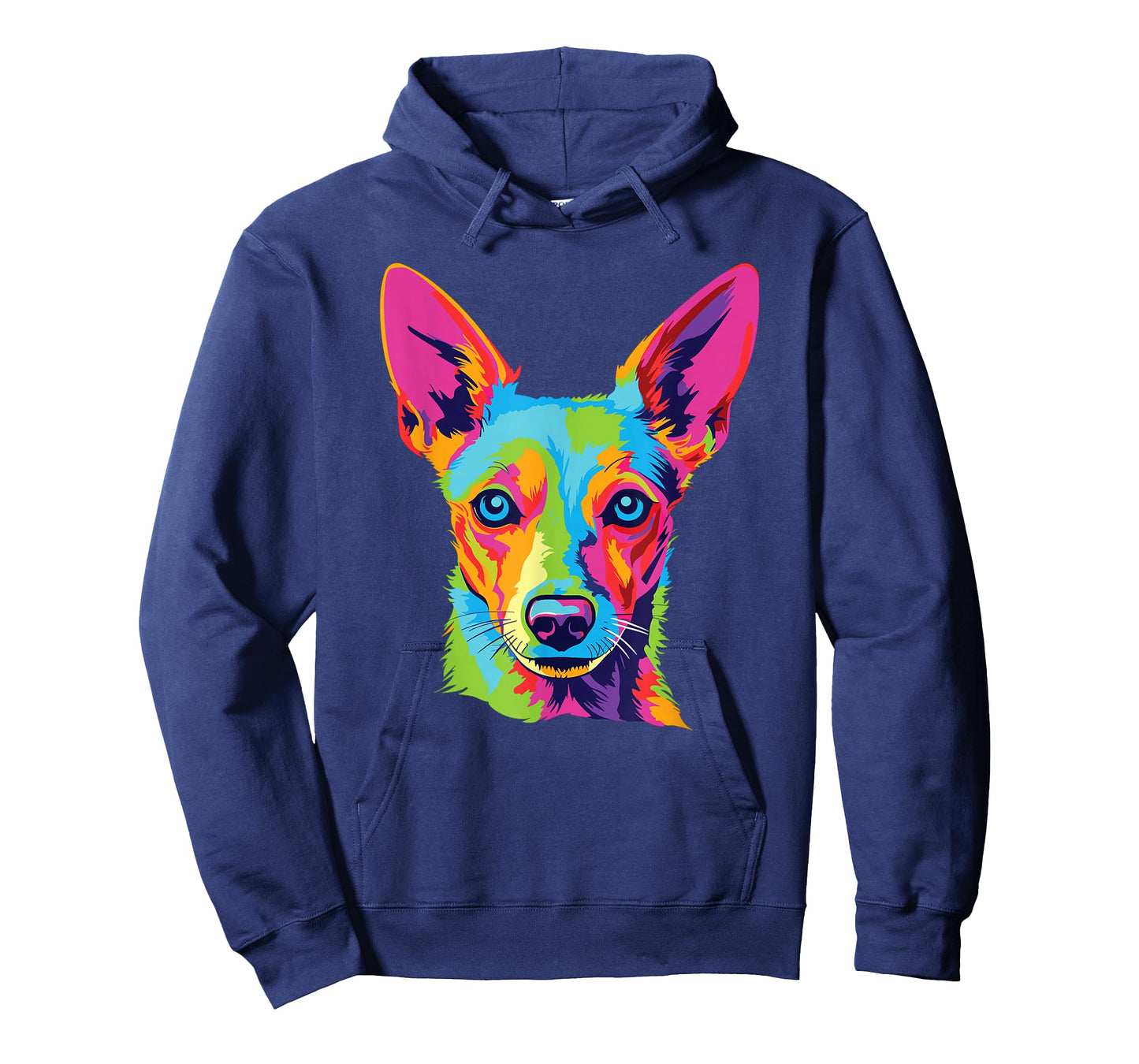 Watercolor Colorful Portuguese Podengo Pequeno Dog T-Shirt