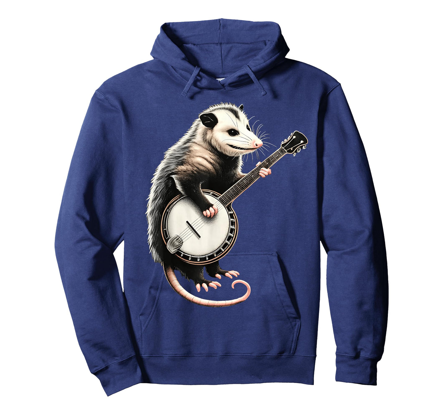 Opossum Playing Banjo Guitar Funny Possums T-Shirt