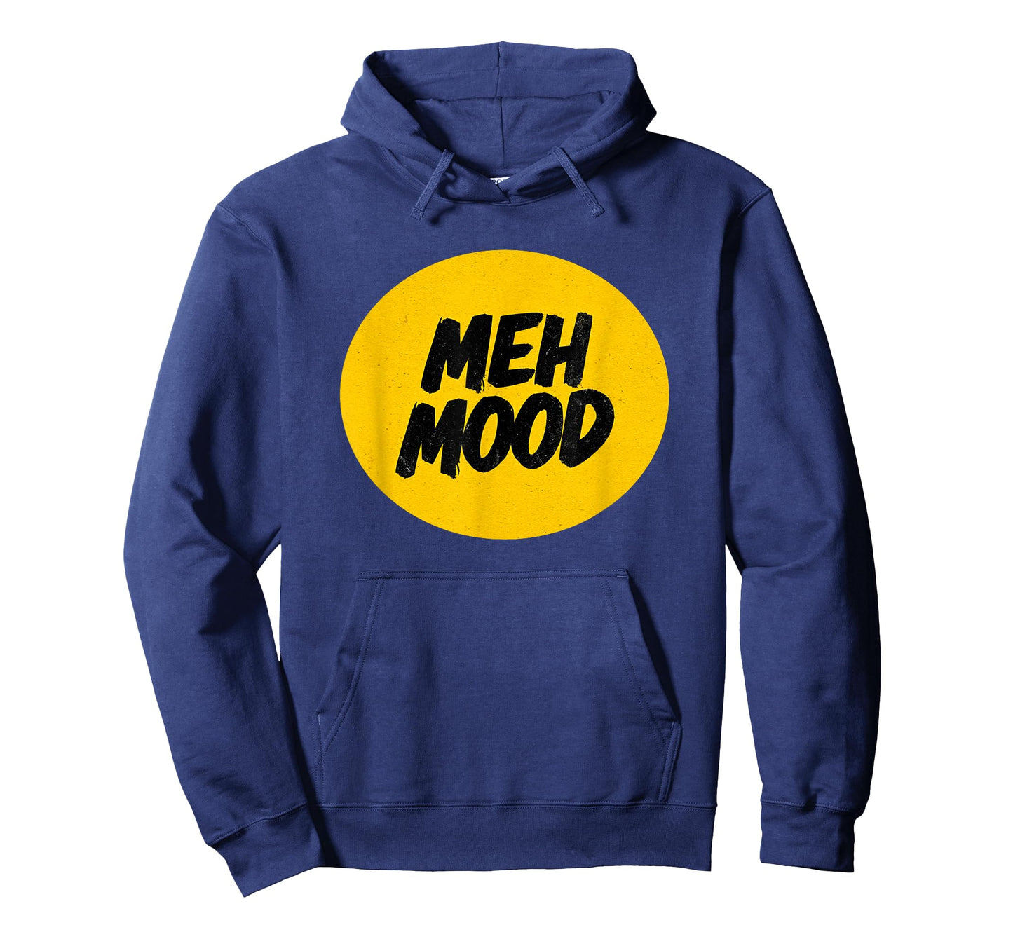Bright Yellow Meh Mood Speech T-Shirt