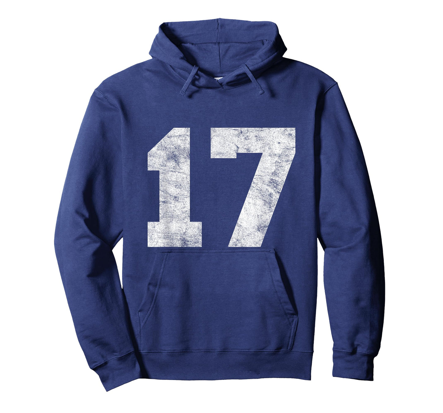 Vintage Lucky Number 17 Birthday Sports Player Team Athlete T-Shirt