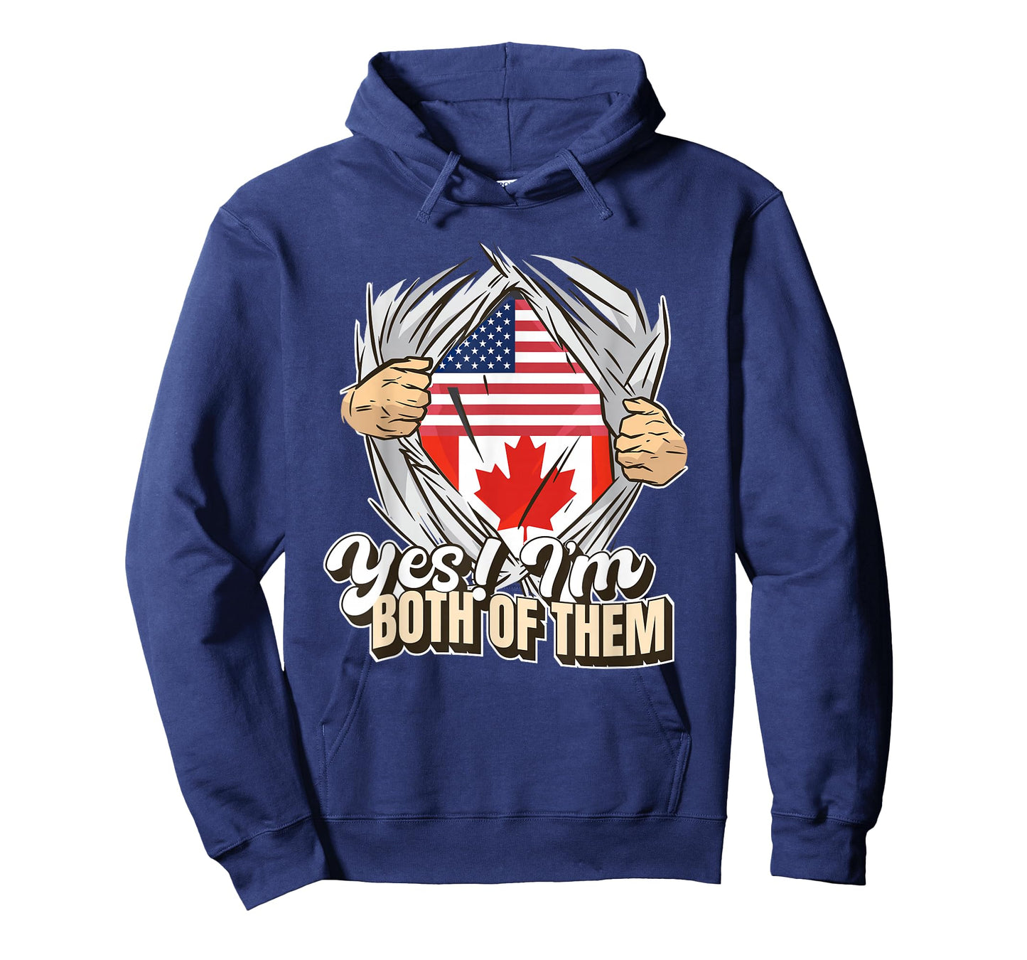 Yes I'm Both Of Them Dual Citizenship Canada T-Shirt