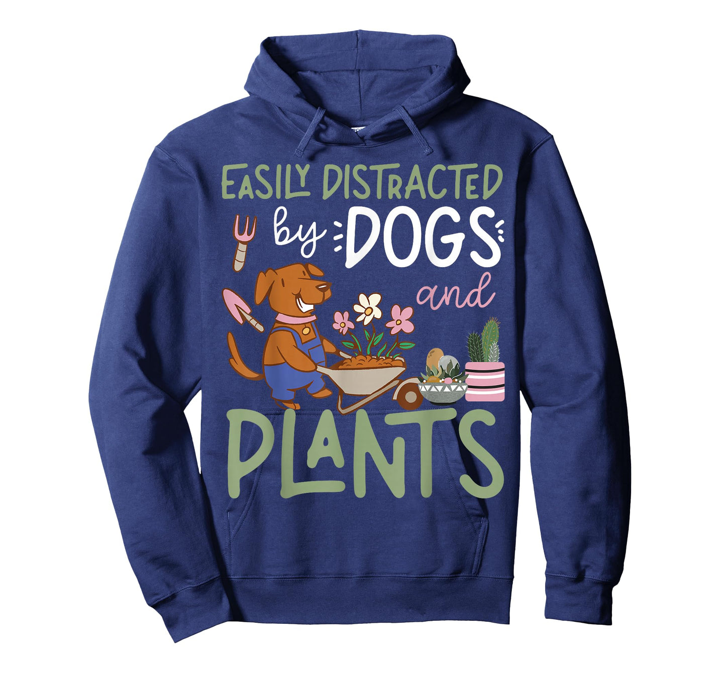 Plant Lover Gardening Dog Easily Distracted By Dogs And T-Shirt