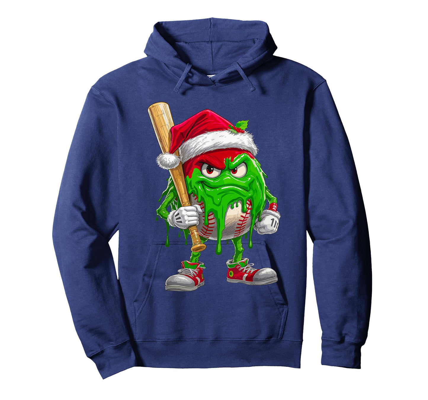 Ice Cream Drip Baseball Christmas Baseball Drip for Boys T-Shirt