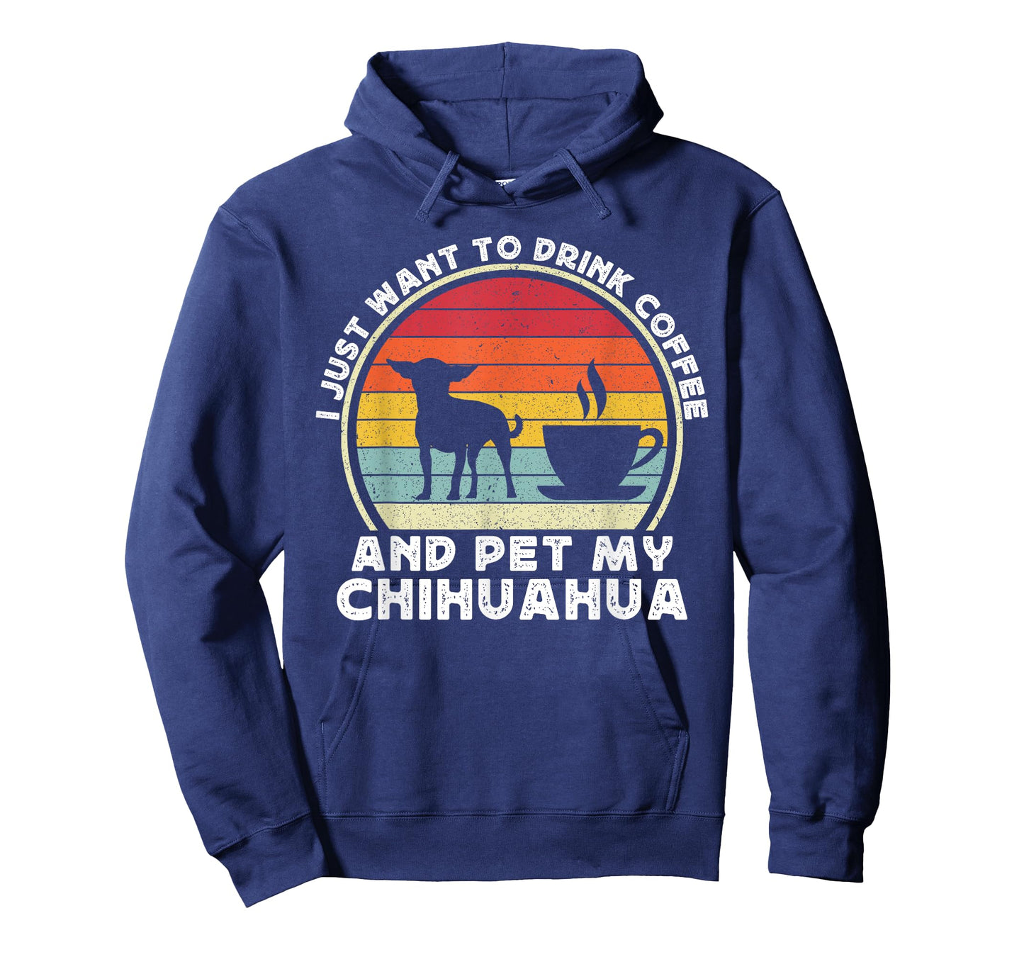 Coffee And Chihuahua Dog Lover Funny Chiwawa For Women Men T-Shirt