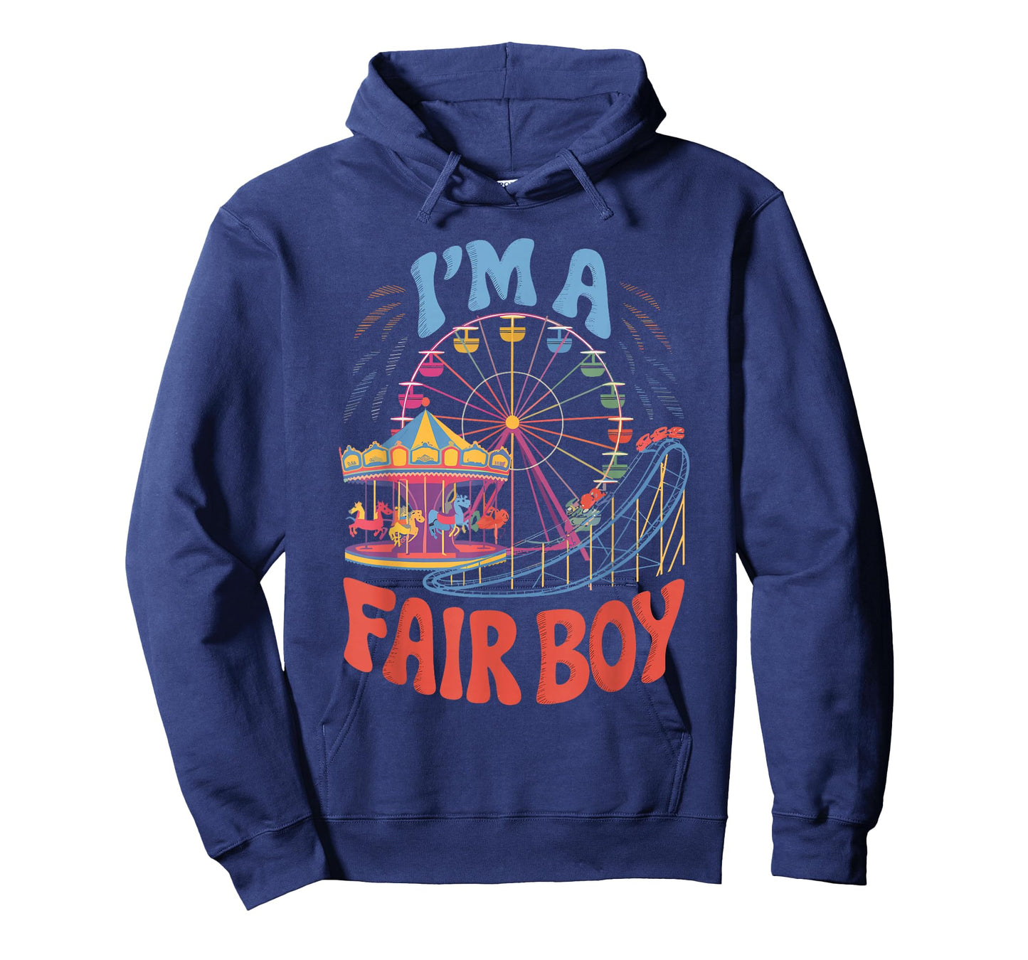 I'm A Fair Boy Carousel Rides Country Fair Carnival Fair T-Shirt