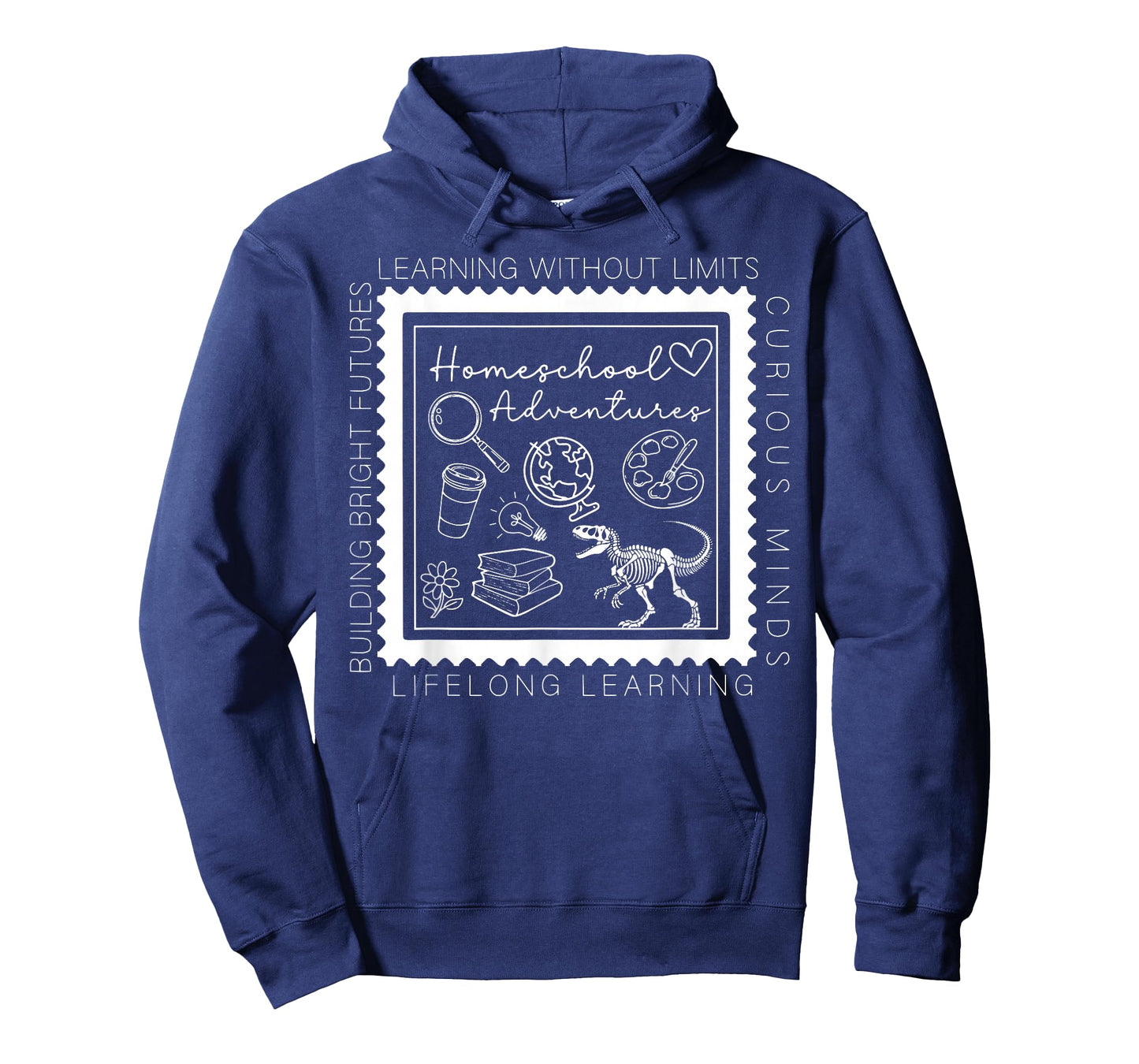 Vintage Homeschool Mom Stamp Homeschool Mama Homeschooling T-Shirt