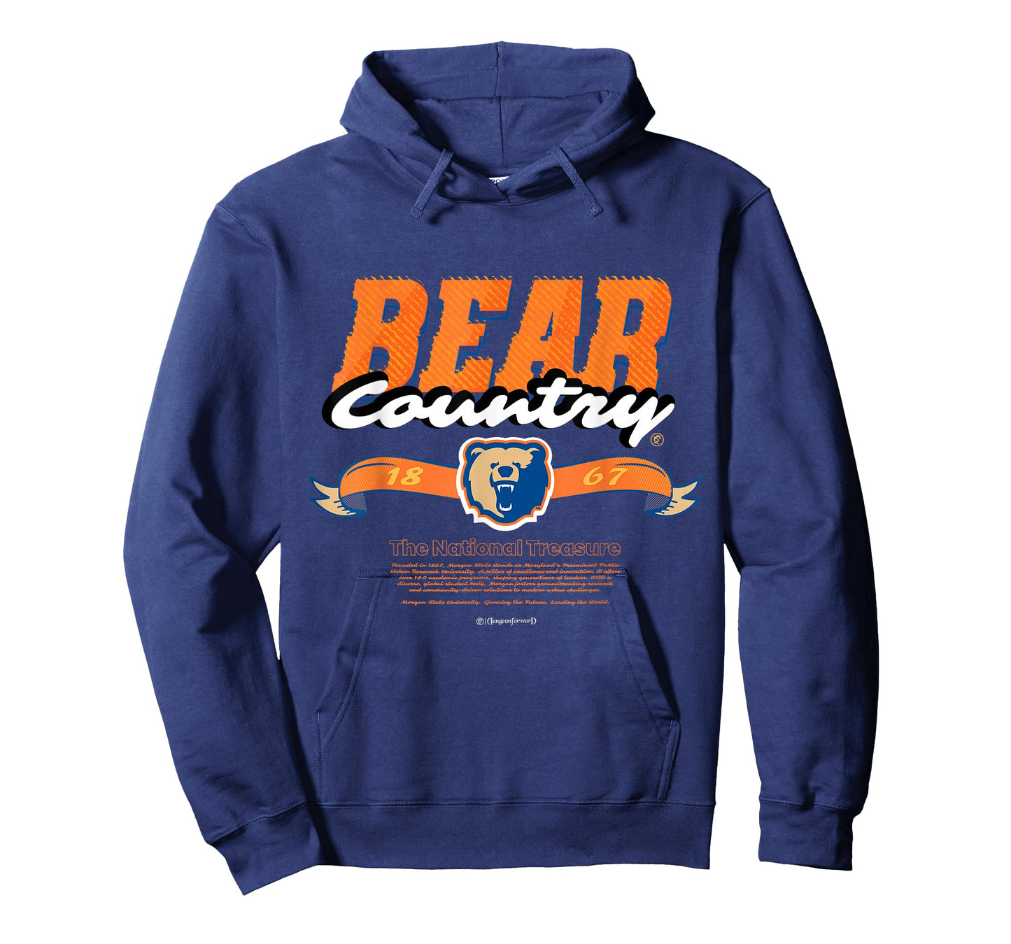 Morgan State University - Bear Country - Essential HBCU T-Shirt