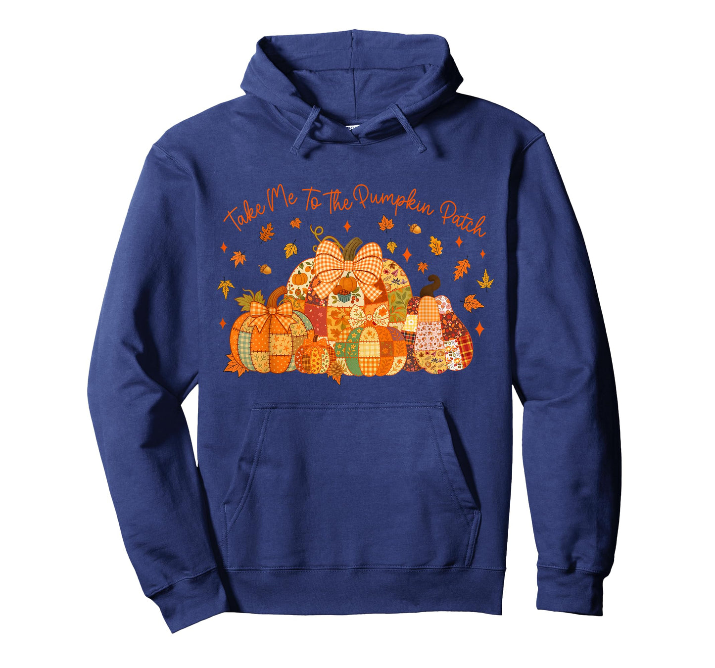 Take Me to The Pumpkin Patchwork Fall Autumn Thanksgiving T-Shirt
