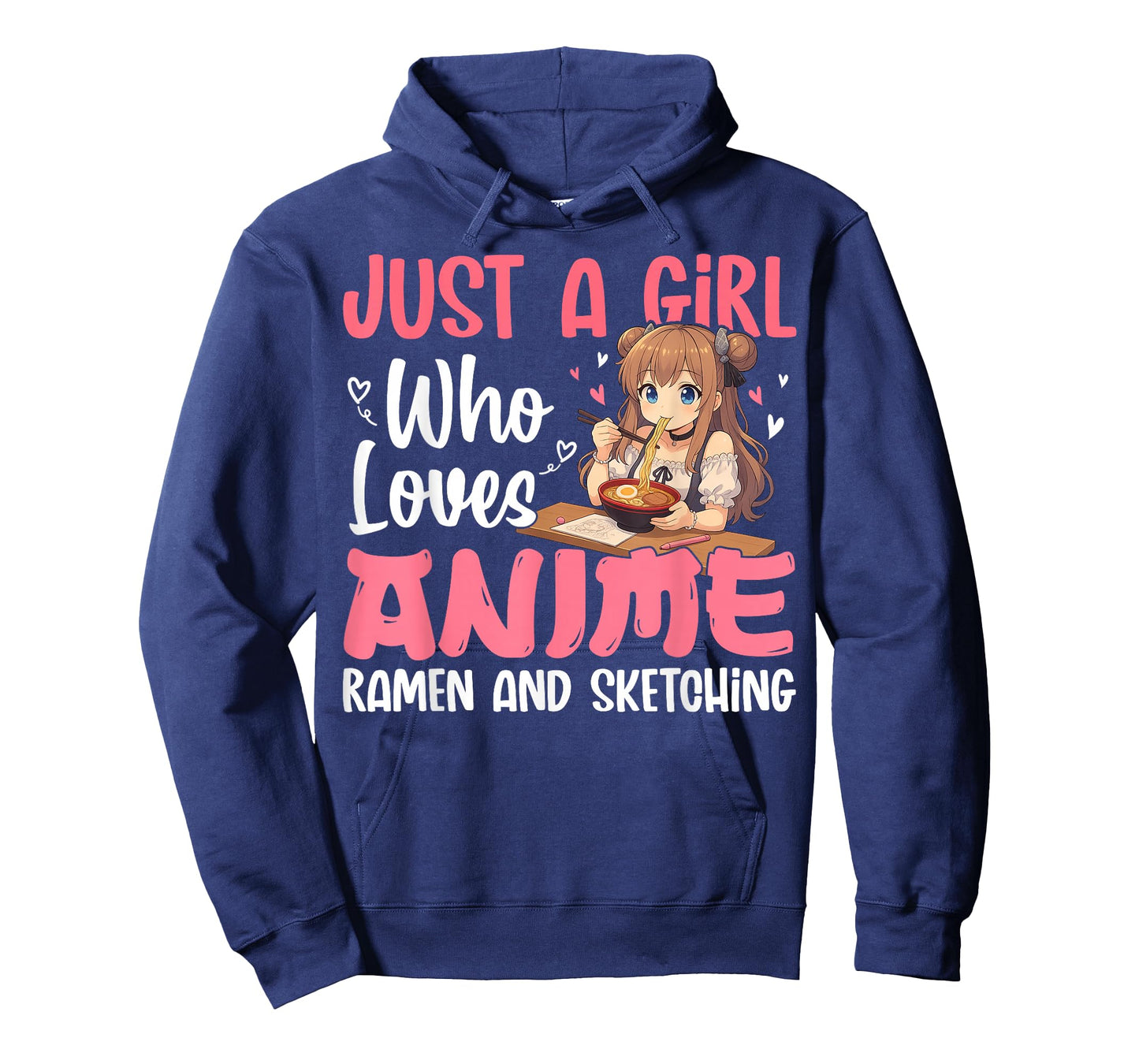 Just A Girl Who Loves Anime Ramen and Sketching, Japan Anime T-Shirt