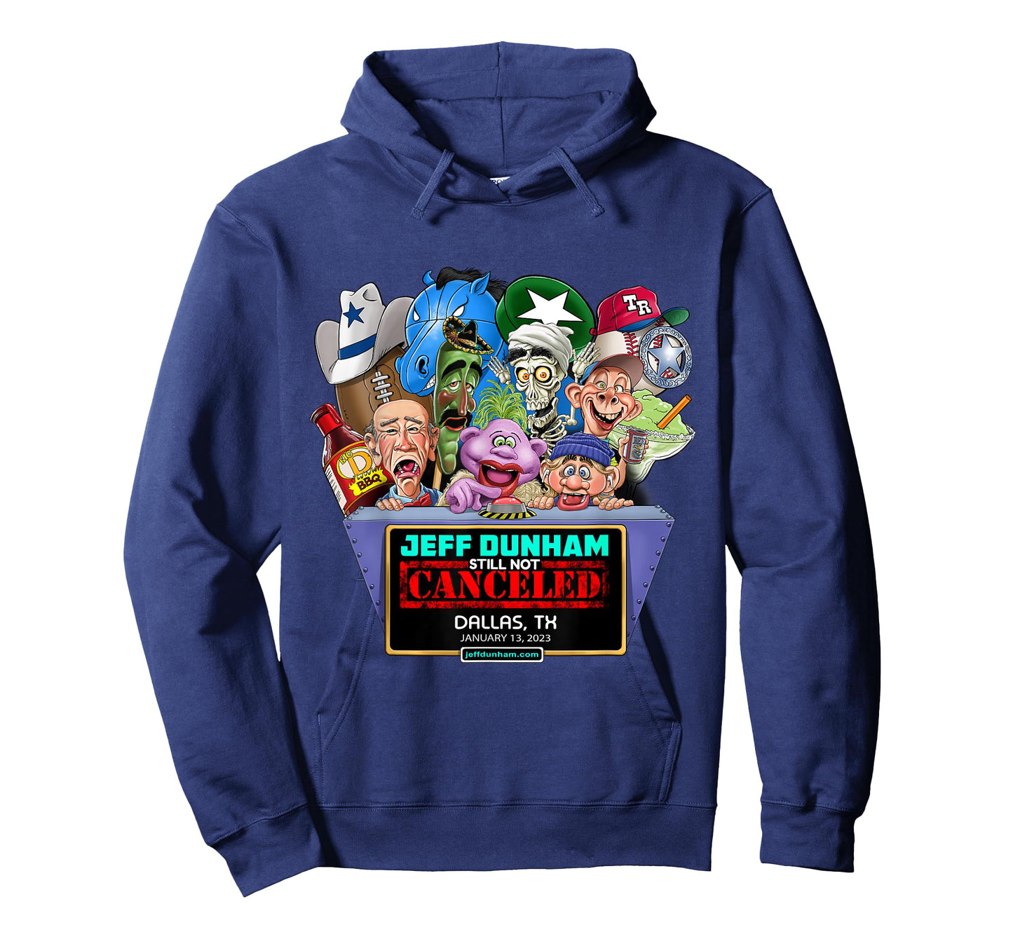 Jeff Dunham Dallas, TX (2023) T-Shirt