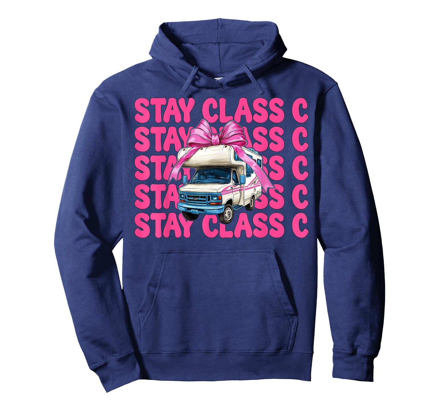 RV Camping Camper Motorhome Girl Mom Coquette Stay Class C T-Shirt