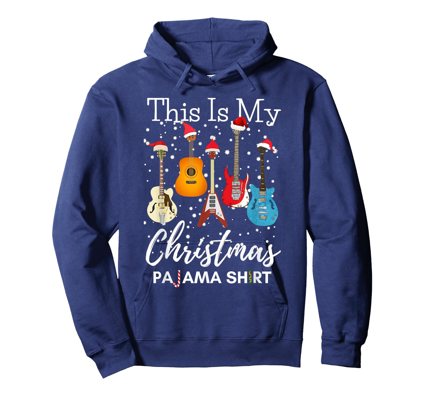 This Is My Christmas Pajama Guitar Guitarist Music Lover T-Shirt