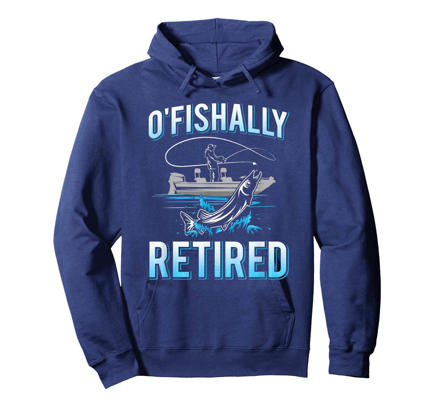 Funny O'fishally Retired Tee for Retired Fishing Men T-Shirt