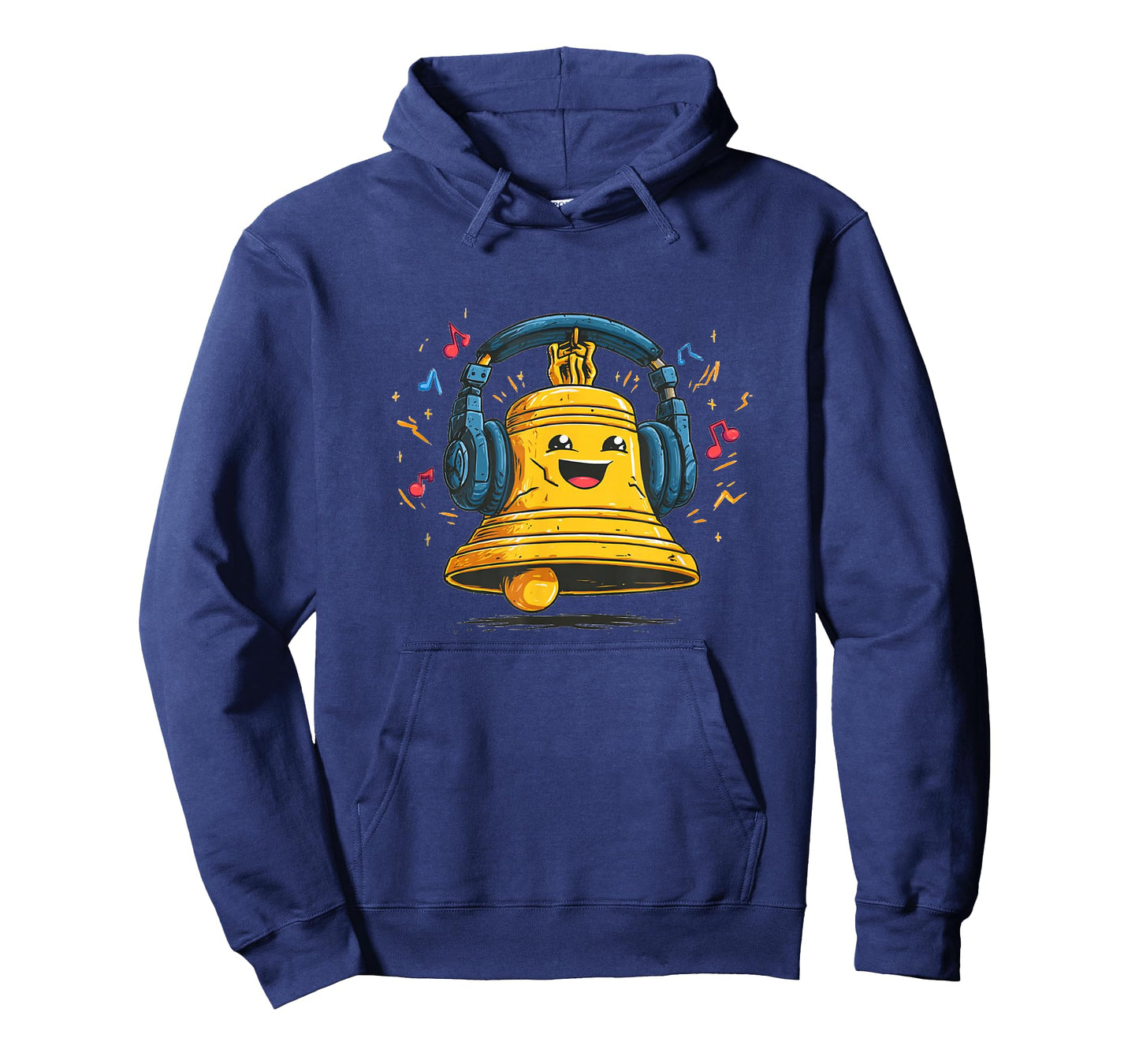 Laughing Liberty Bell with Headphones for Boys and Girls T-Shirt
