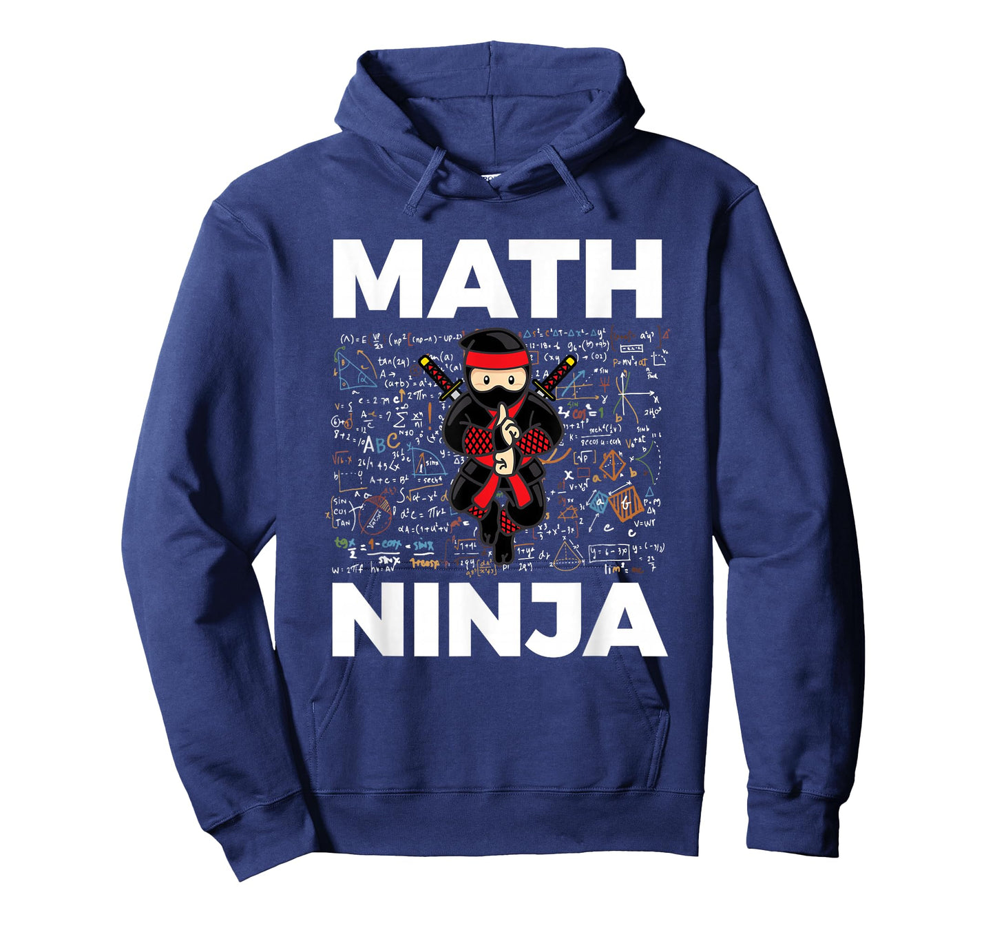 Funny Math Ninja T-Shirt for Mathematics Teacher Student T-Shirt