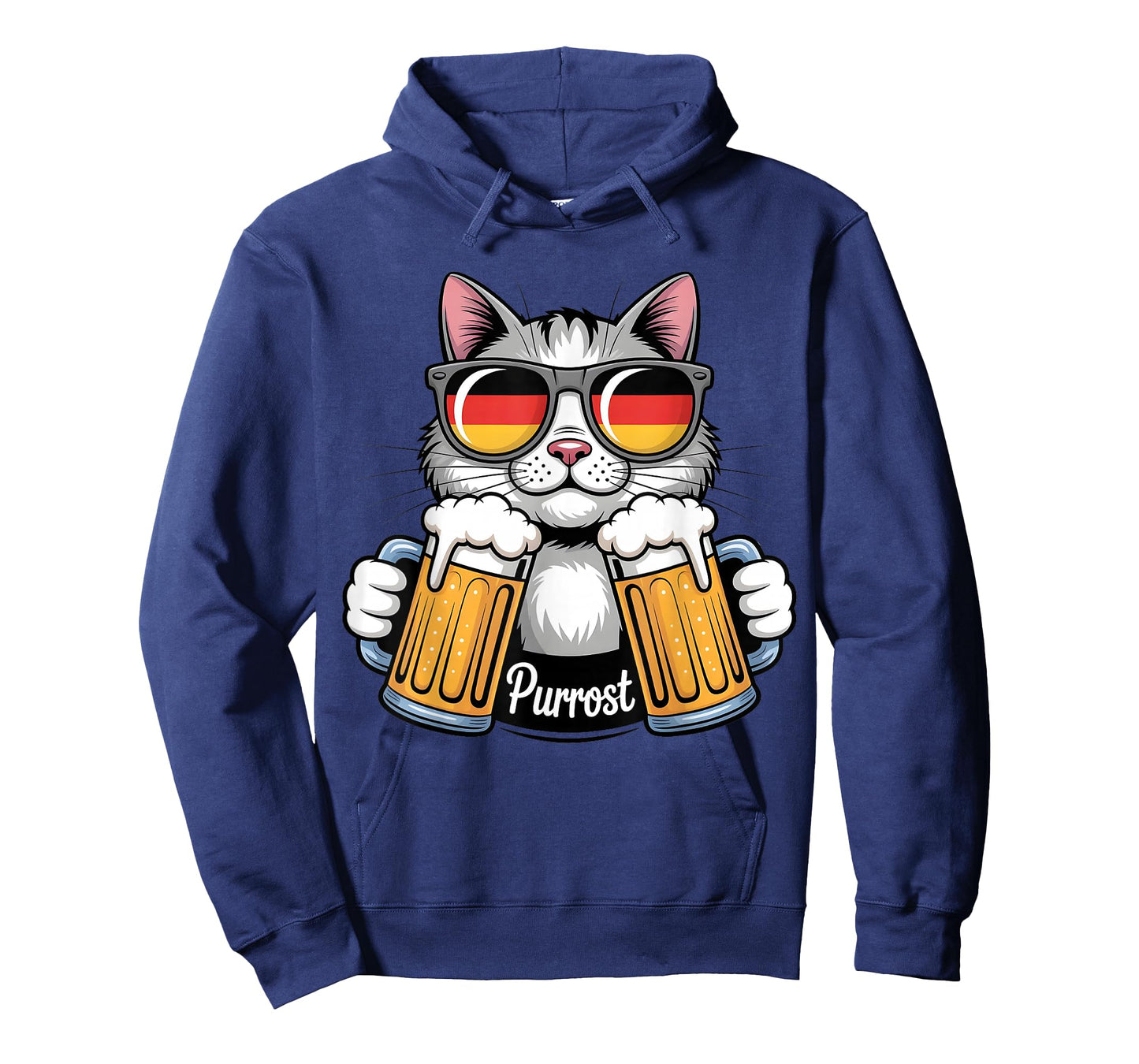 Purrost Cat Lovers German Beer Humor Oktoberfest Vibes T-Shirt