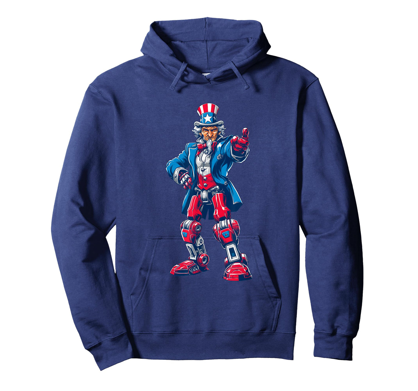 Funny AI Uncle Costume for Robot and Sam Lovers T-Shirt