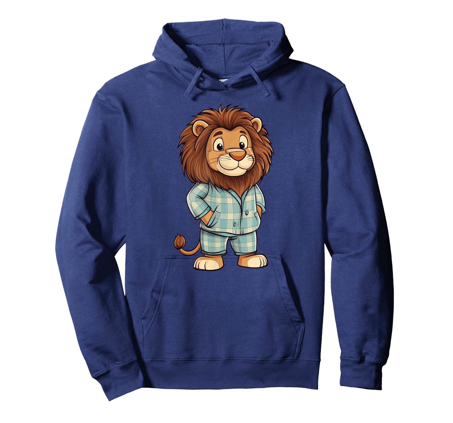 Roaring Giggles: Lion in Pajama Costume for Sleepy Lovers T-Shirt