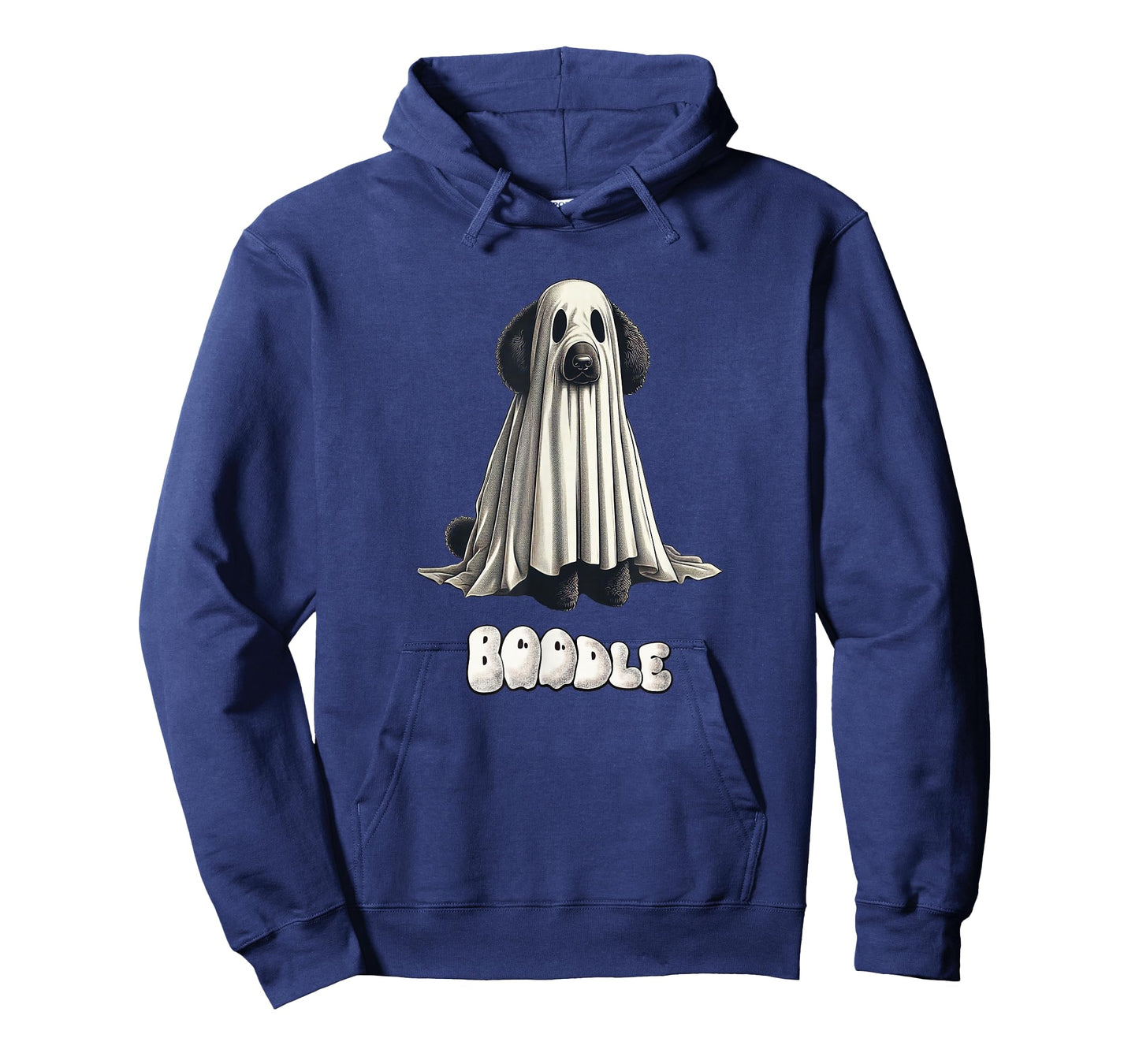 Spooky Boodle Black Poodle Halloween Ghost, Funny Dog Mom T-Shirt