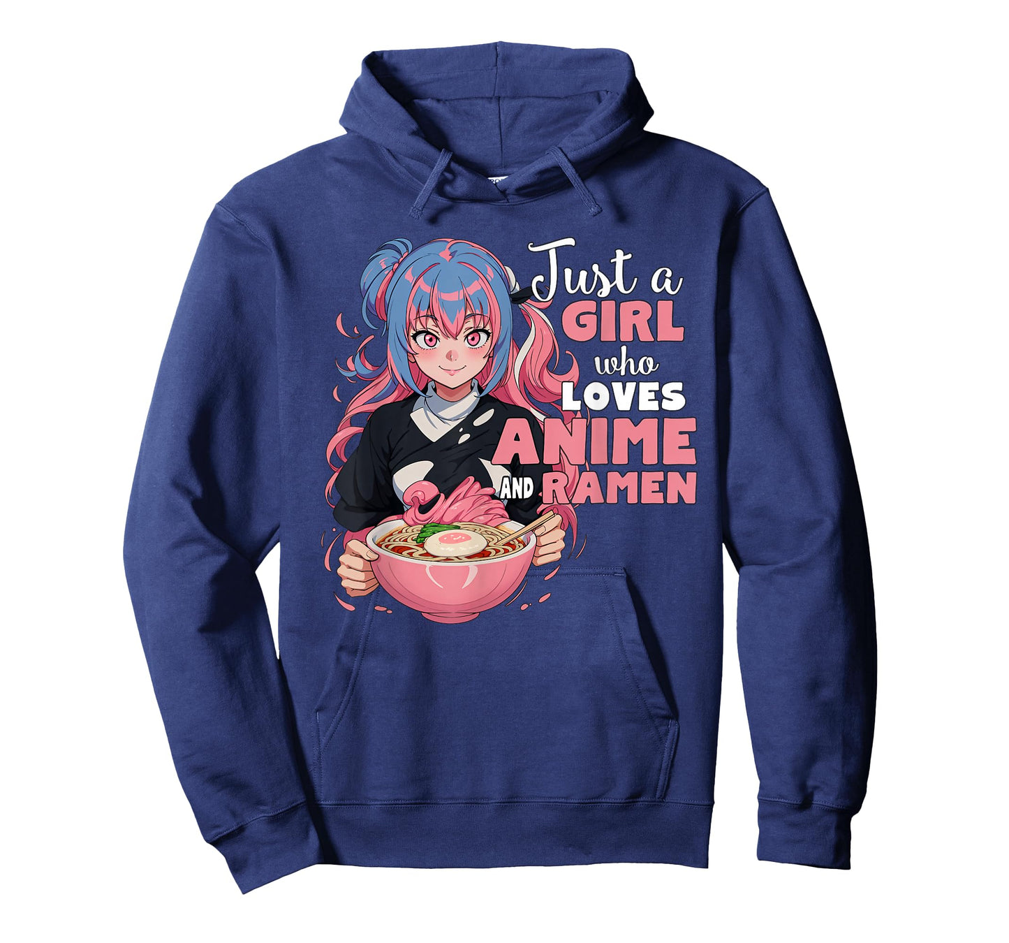 Just a Girl Who Loves Anime and Ramen Teen Girl T-Shirt