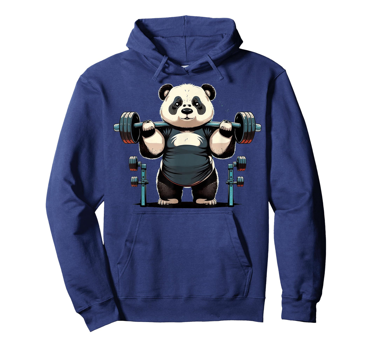 Panda Weightlifting Funny Fitness Gym Panda T-Shirt