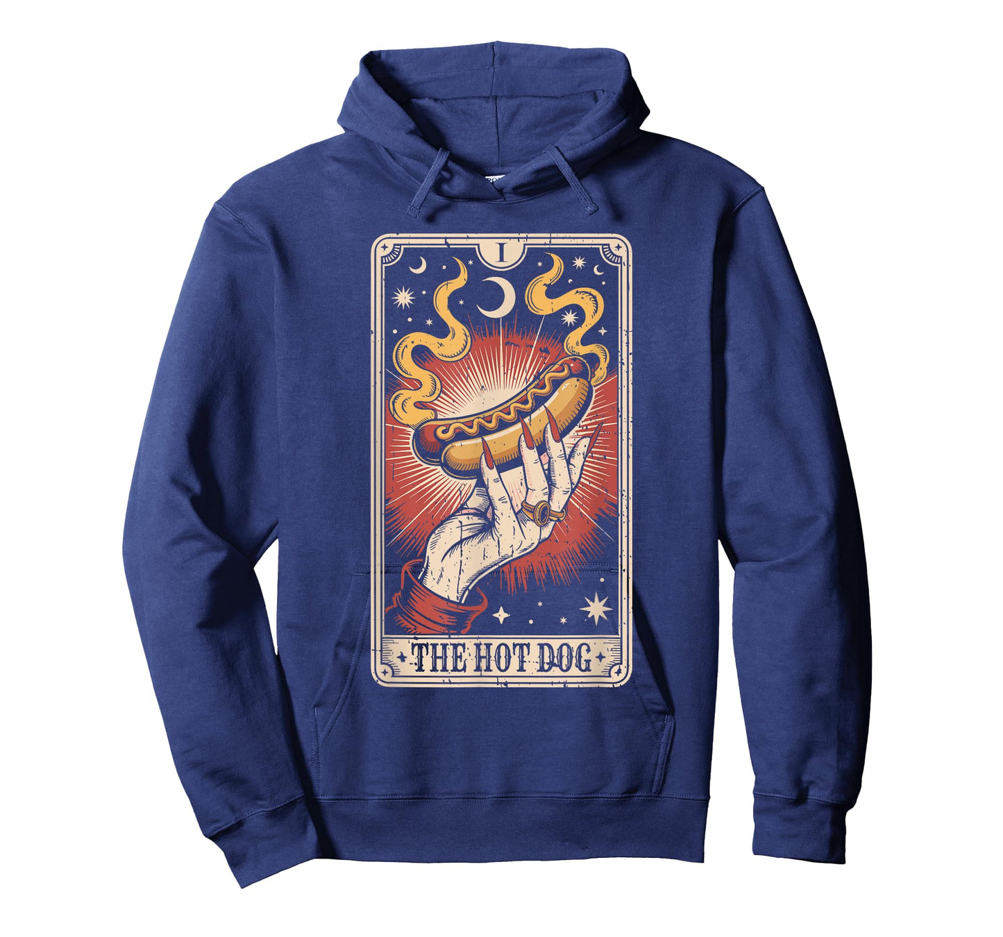 Hot Dog Tarot Card Hot Dog Wiener Lover T-Shirt