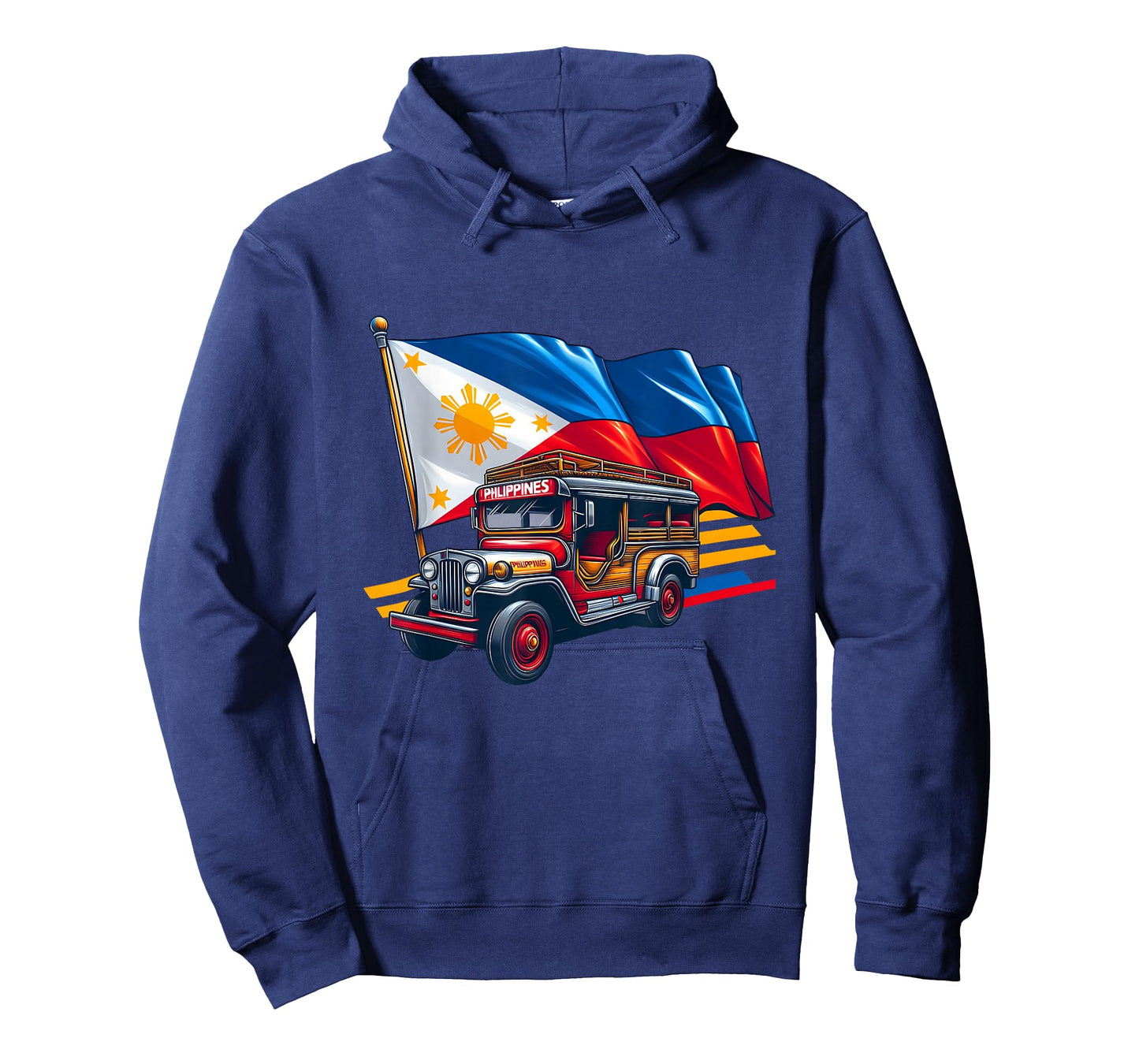 Philippines Flag Proud Filipino Souvenir Philippines Jeepney T-Shirt