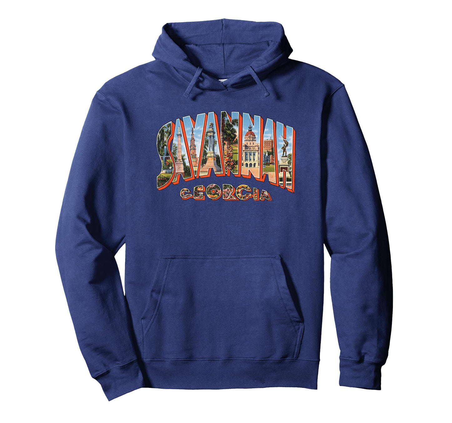 Savannah Georgia GA Retro Vintage Souvenir T Shirt T-Shirt