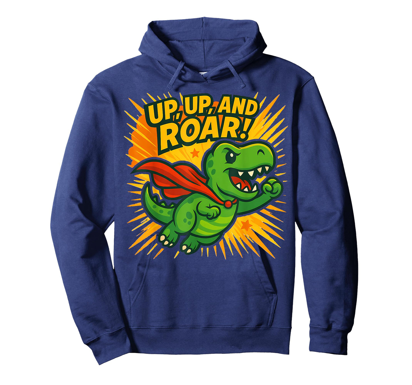 Up and Roar Trex Superhero T-Shirt