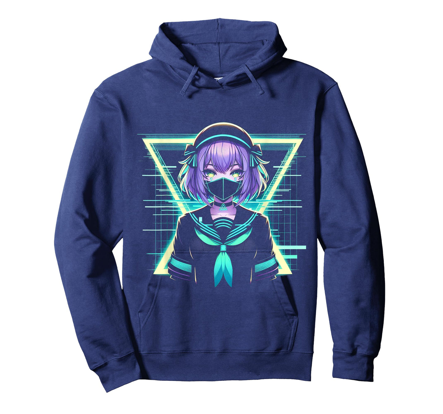 Japanese Anime Girl Indie Old Aesthetic Otaku Cyberpunk T-Shirt