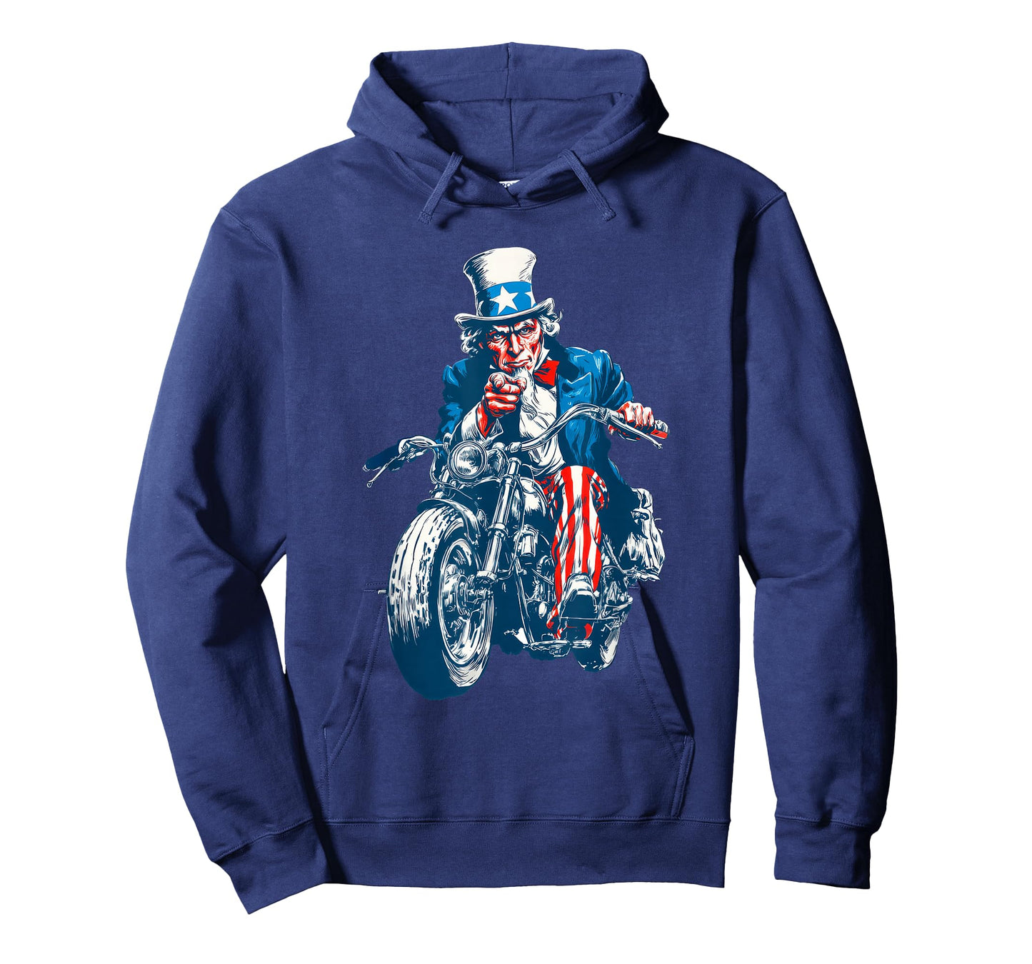 Cool Biker Sam with Motorcycle for Bikes Lovers T-Shirt