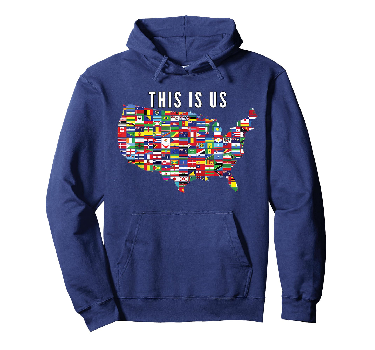 This Is US. Immigration International Flags T-Shirt