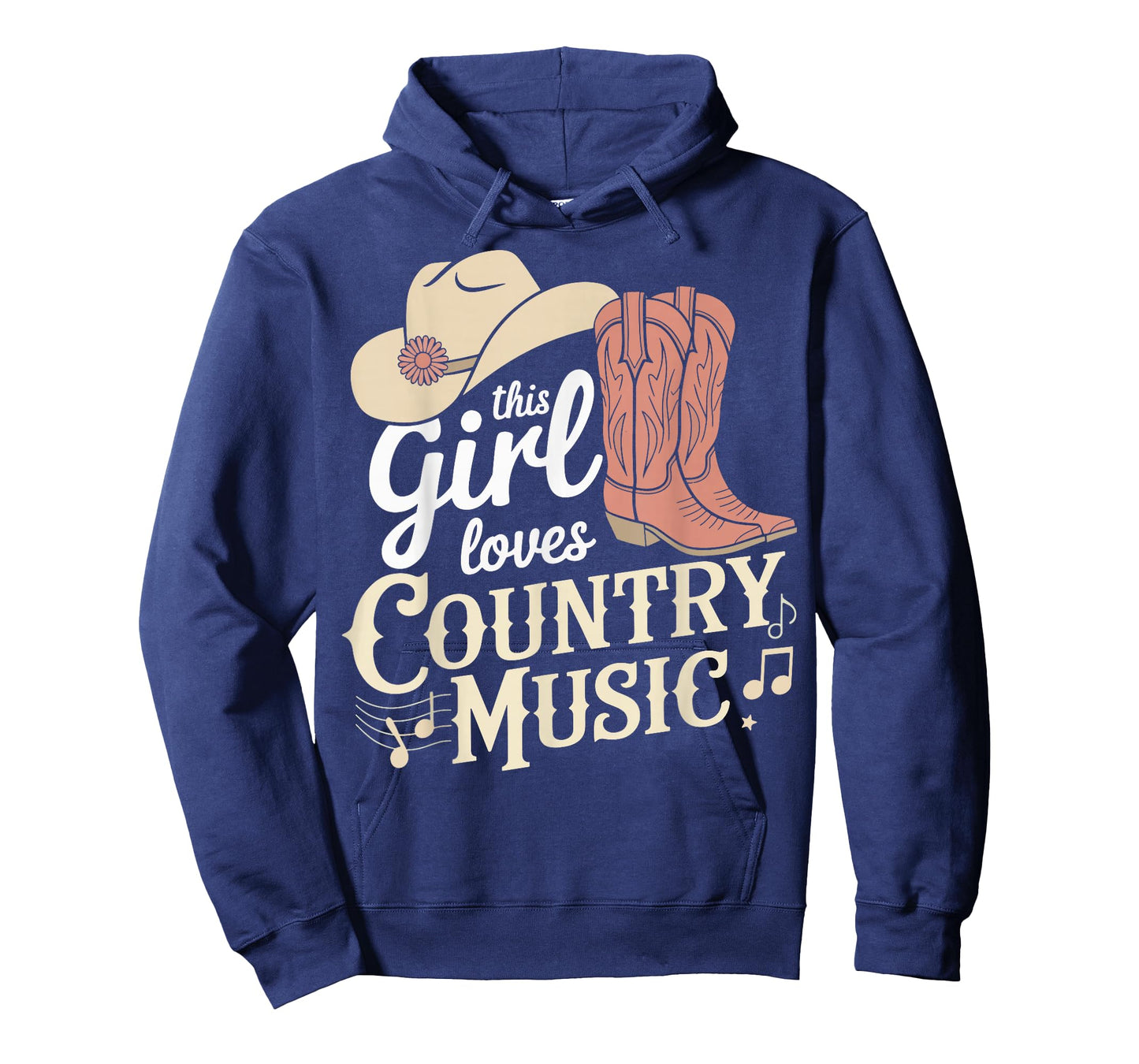 This Girl Loves Country Music T-Shirt