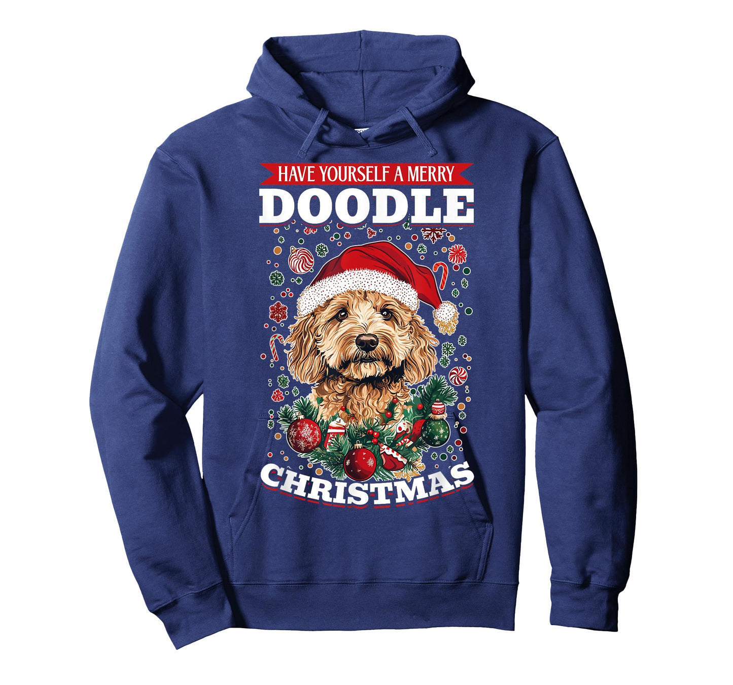 Goldendoodle Christmas Dog Breed Have Yourself a Merry T-Shirt