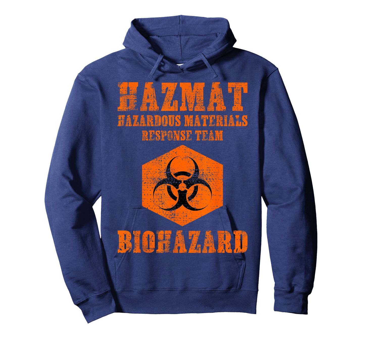 Hazardous Material Hazmat Response Team Grunge Biohazard T-Shirt