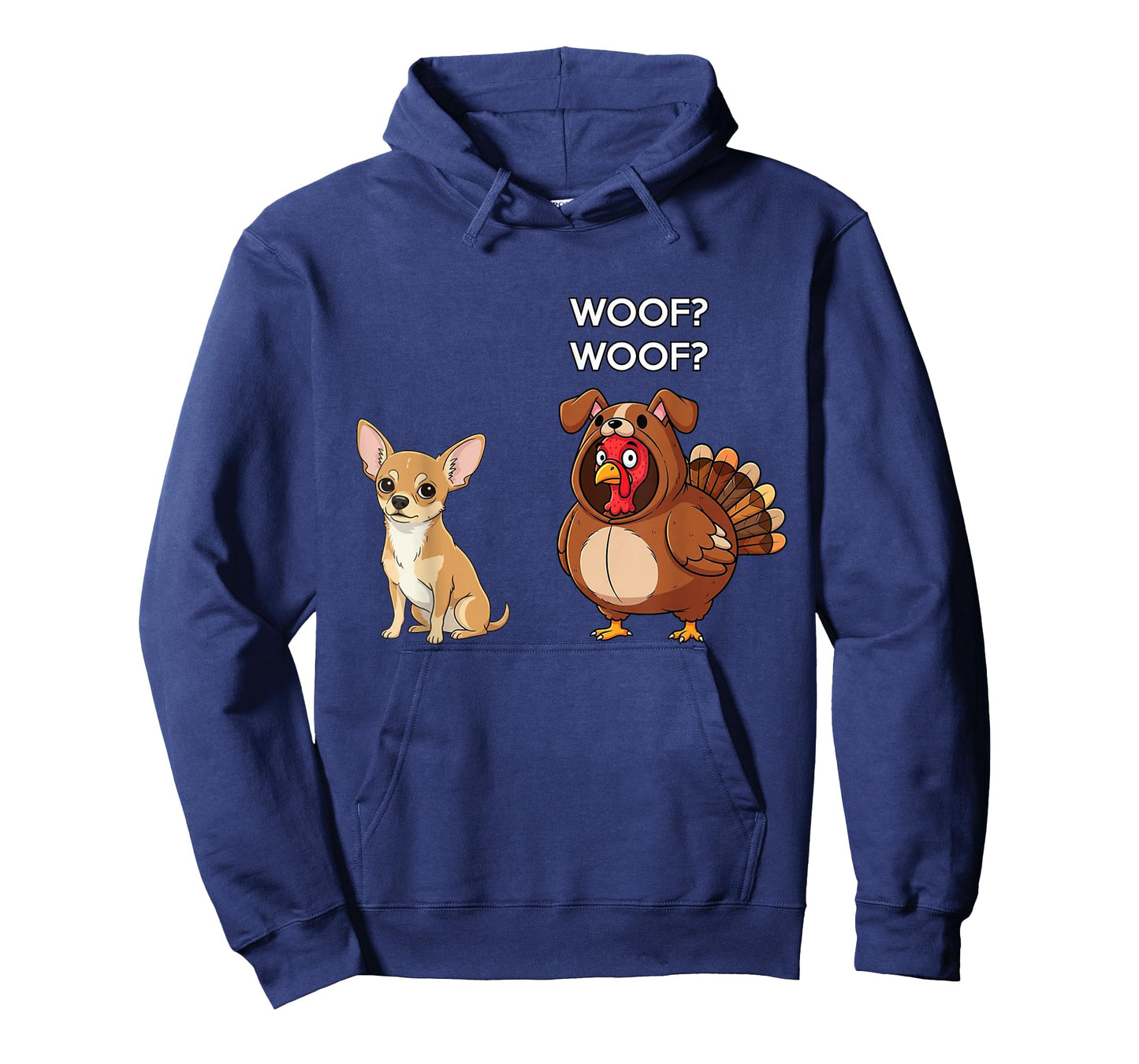 Funny Thanksgiving Chihuahua and Turkey T-Shirt