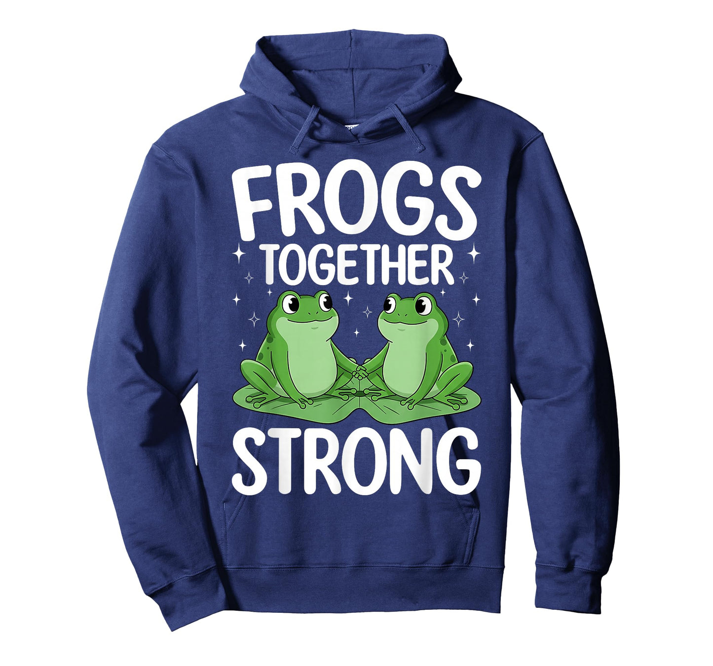 Frogs Together Strong Funny Frog Meme Men Women T-Shirt