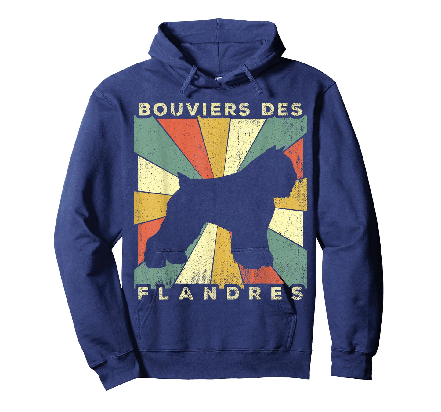 Bouviers des Flandres Dog Retro 70s Vintage Gift T-Shirt for Men Women Girls Kids