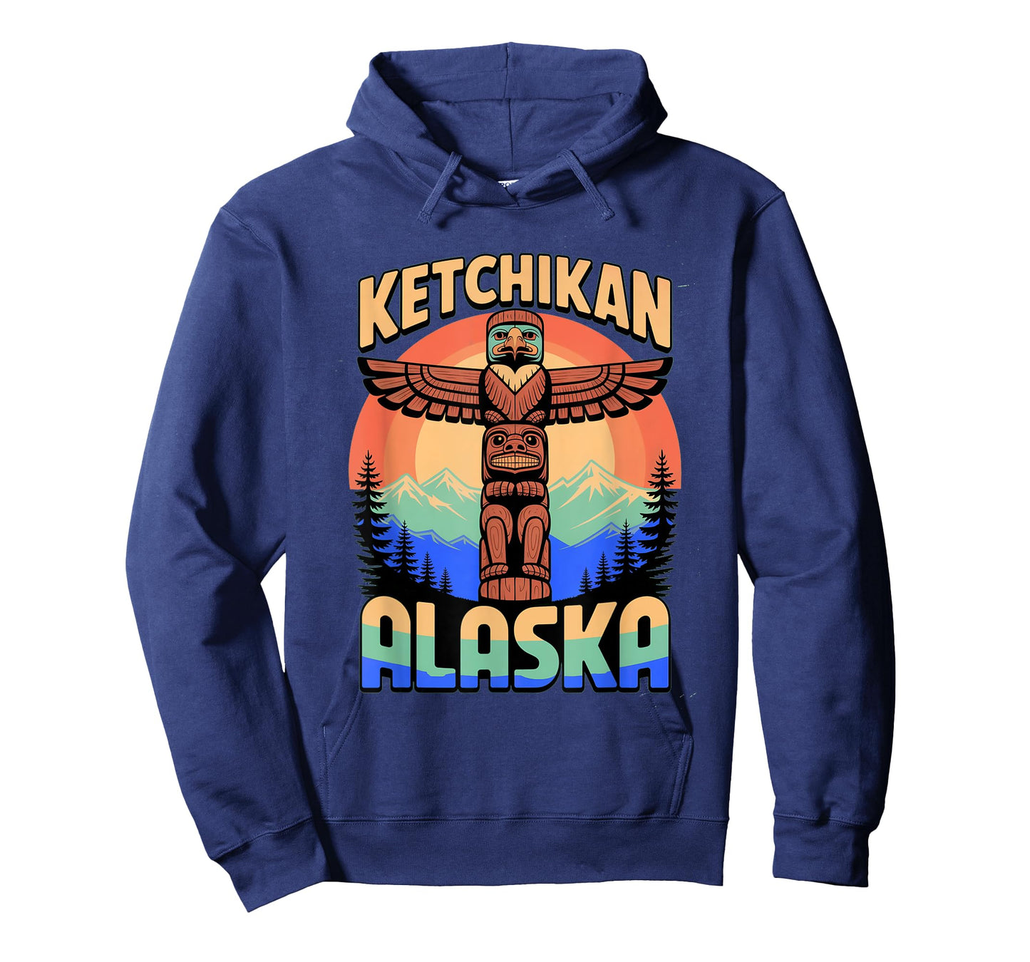 Alaska Totem Pole Ketchikan Souvenir & Native Art T-Shirt