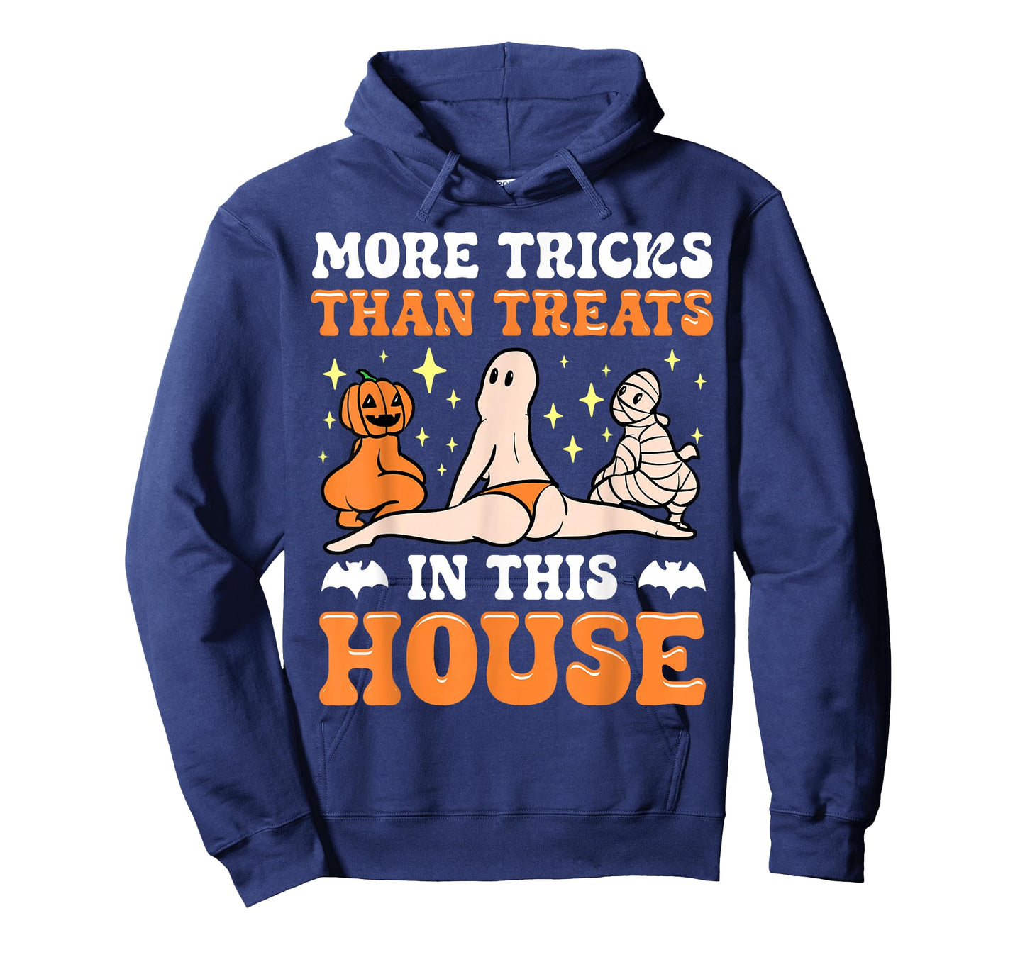More Tricks Than Treats in This House Sexy Halloween Crew T-Shirt