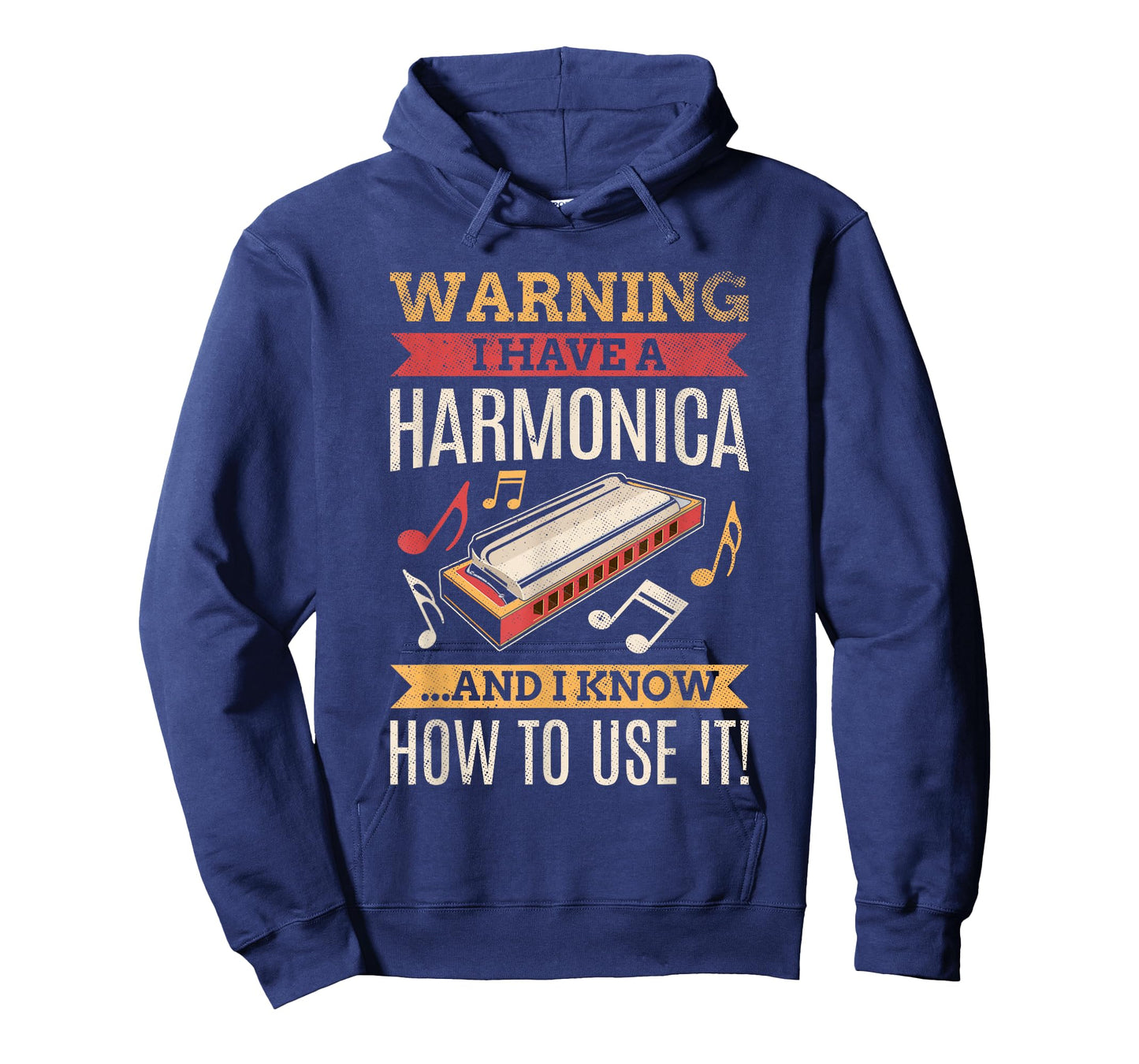 Harmonica Vintage Retro Harmonica Player Gift T-Shirt
