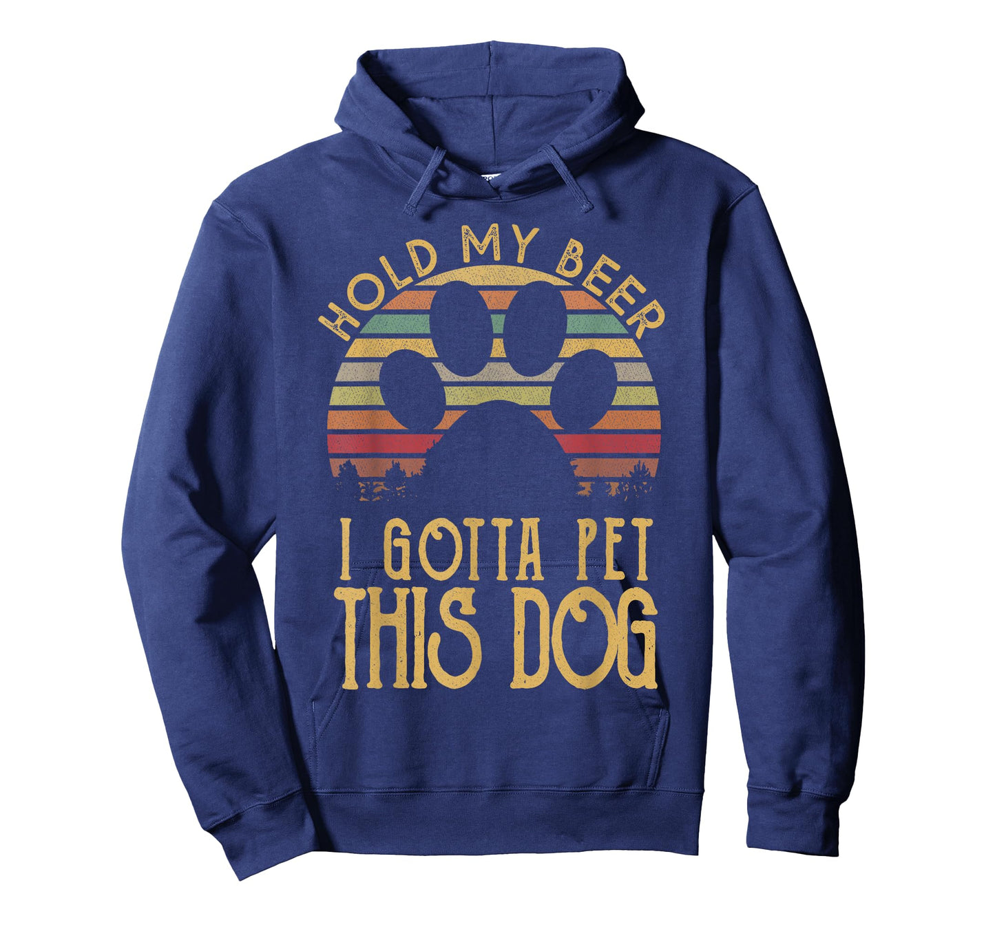 Hold My Beer I Gotta Pet This Dog Funny Drink T-shirt Gift T-Shirt