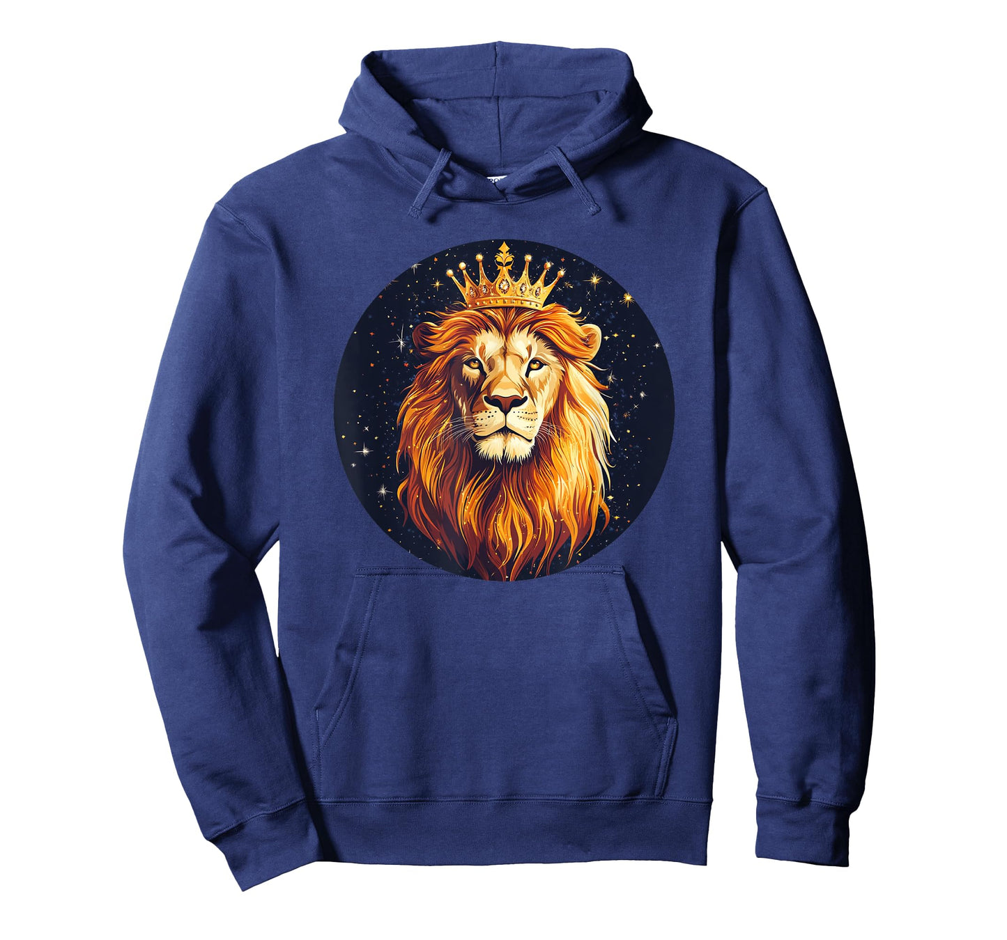 Cool Lion Face in a Crown for a Bold Look T-Shirt