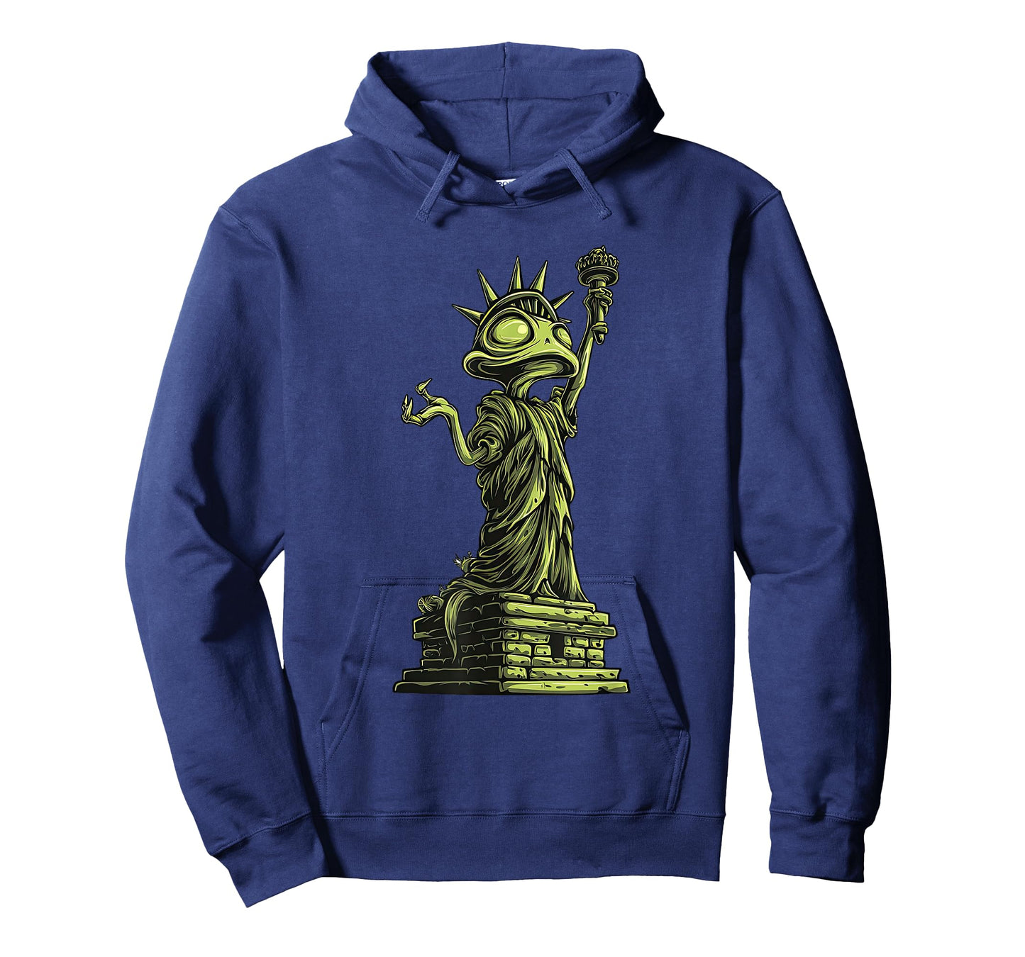 Liberty Alien Look Costume for Funny Freedom T-Shirt